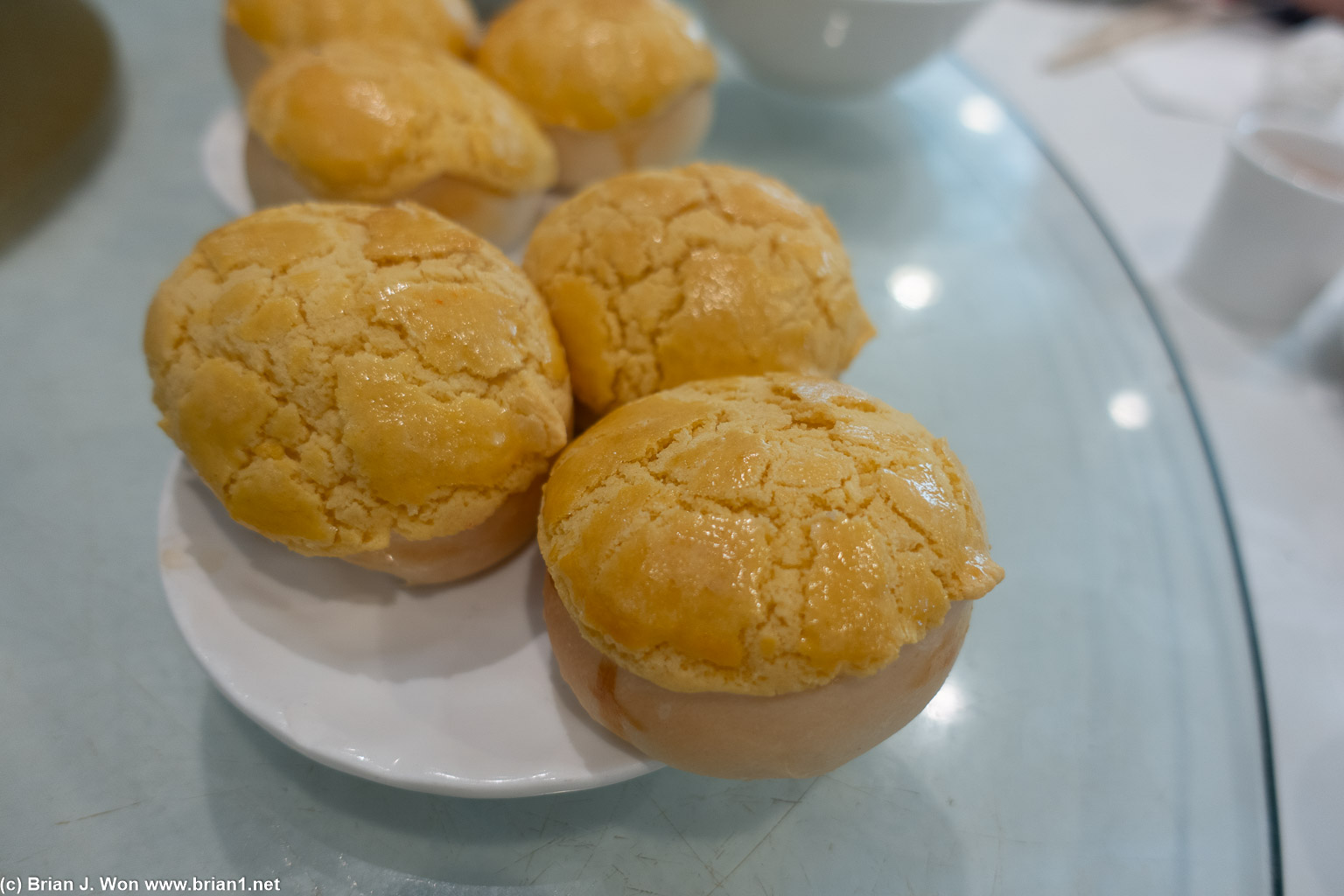 Filled pineapple bun are always a hit.