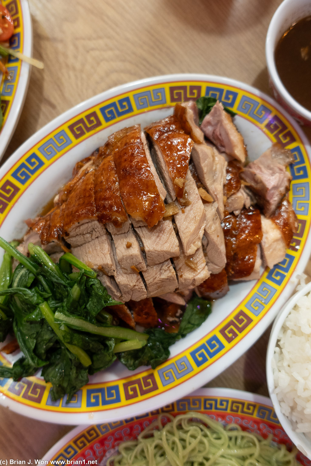 Roast duck is nom.