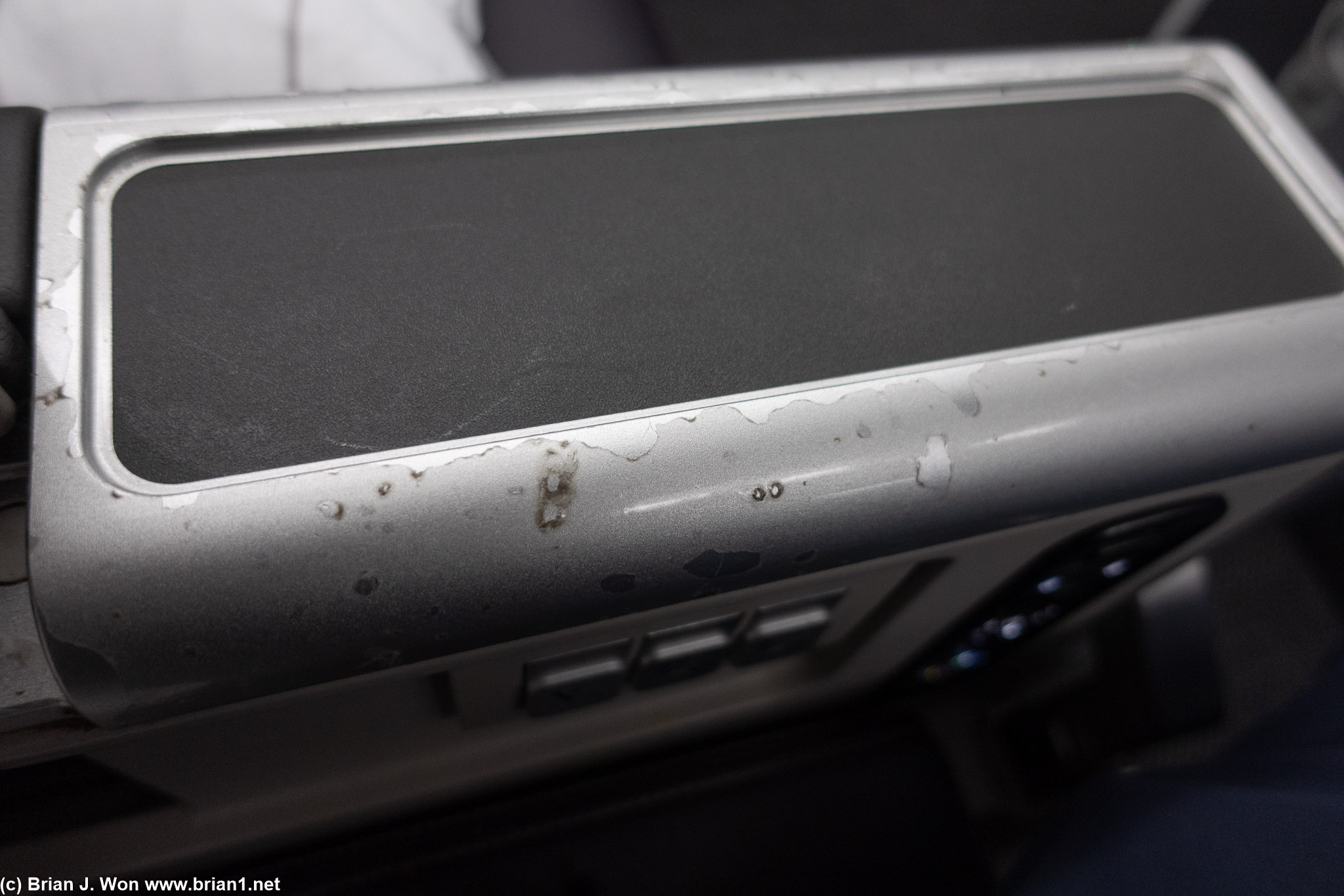 Wear and tear.