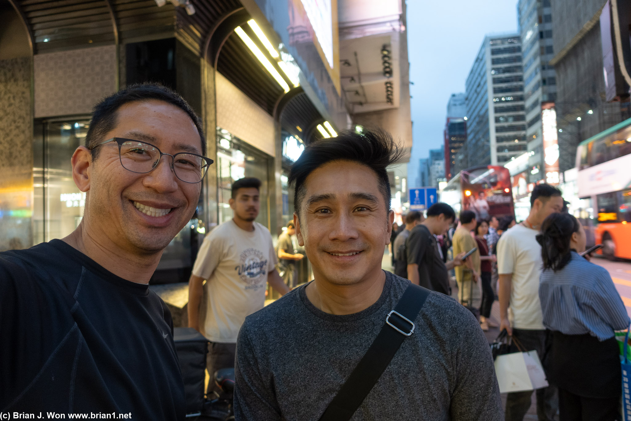 Bruins in Hong Kong.