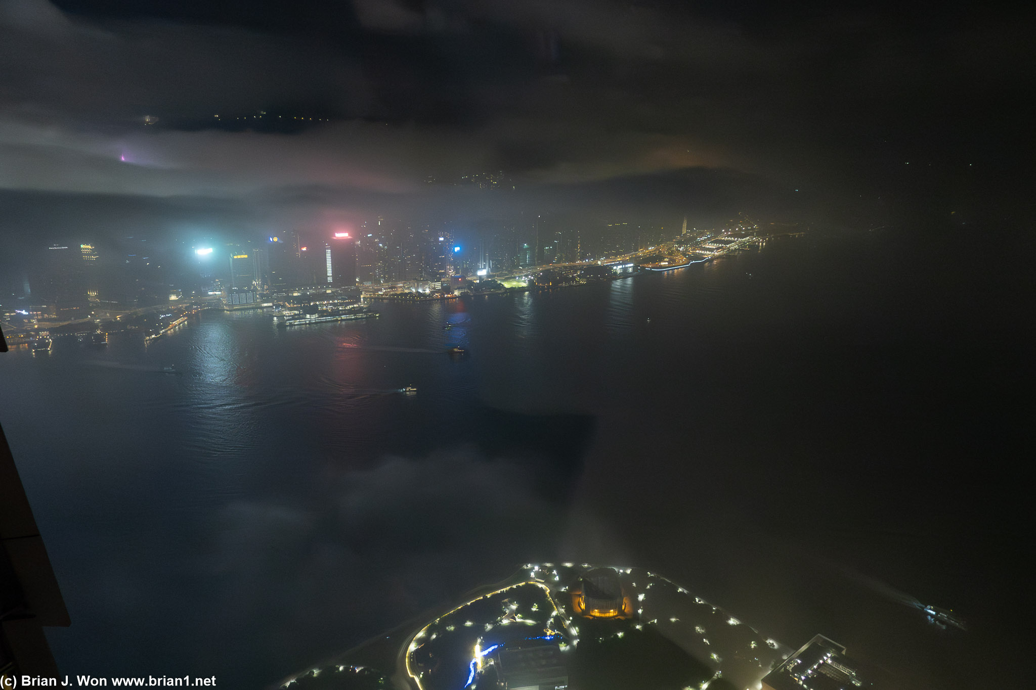 As much as the fog was going to lift on this trip.