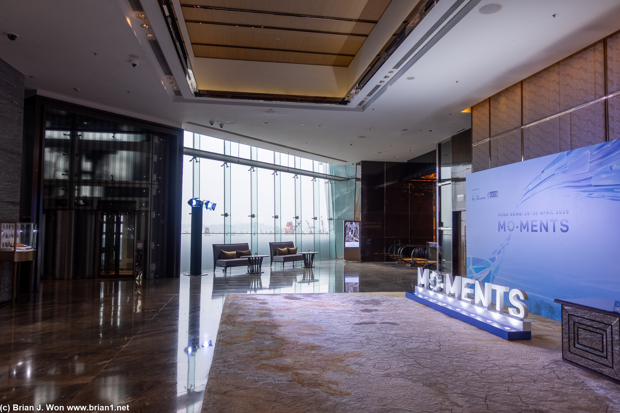 Ground floor lobby.