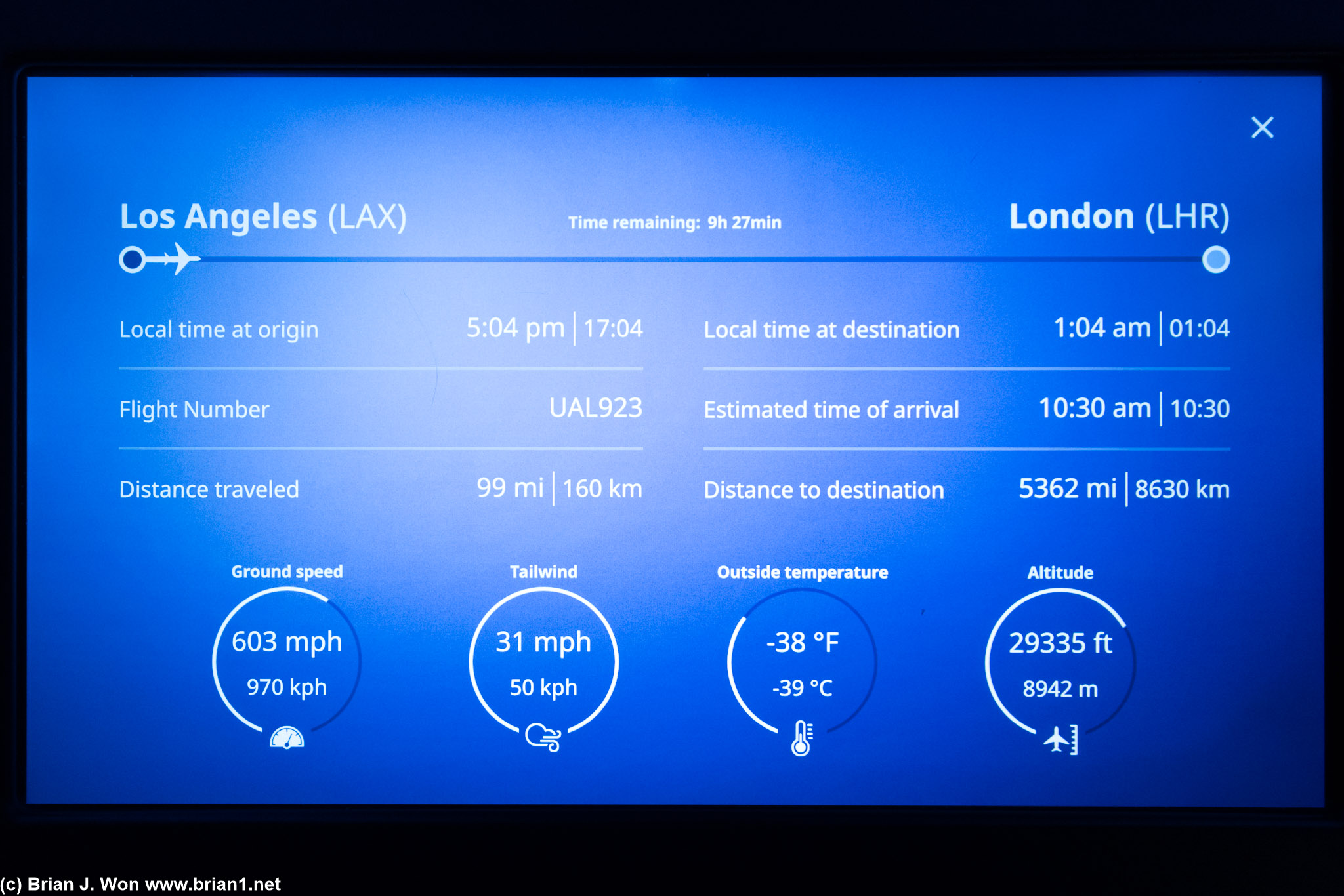 London here we come.