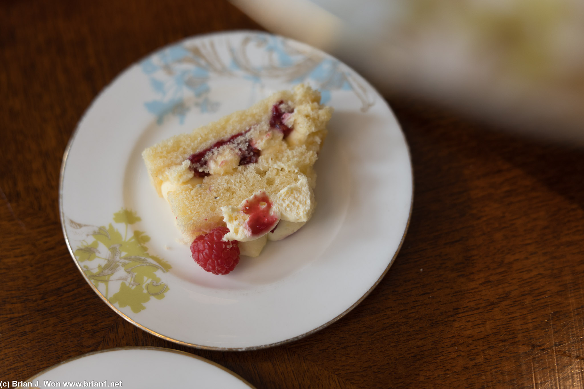 Berry cake.
