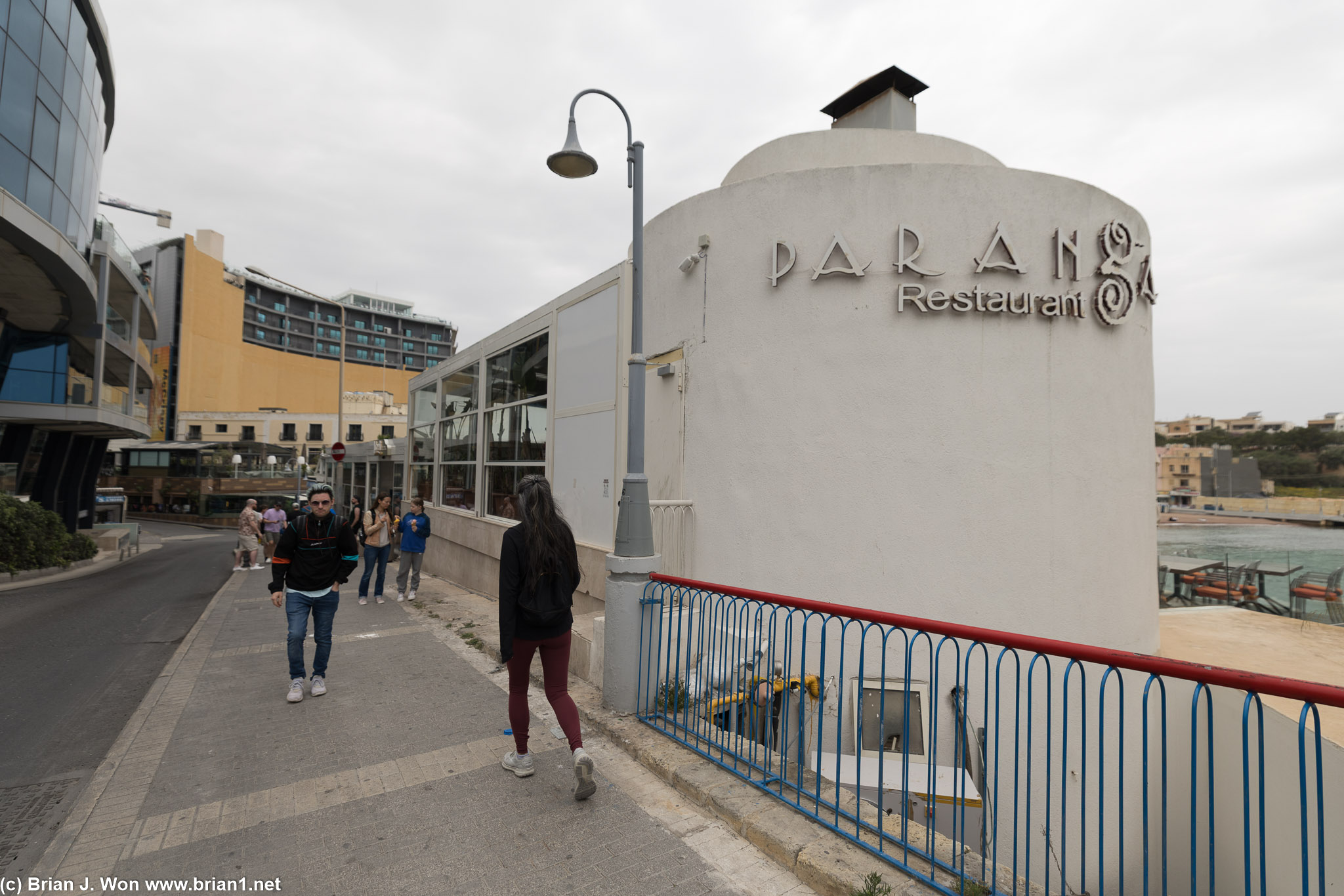 Paranga, IHG's terrible restaurant.