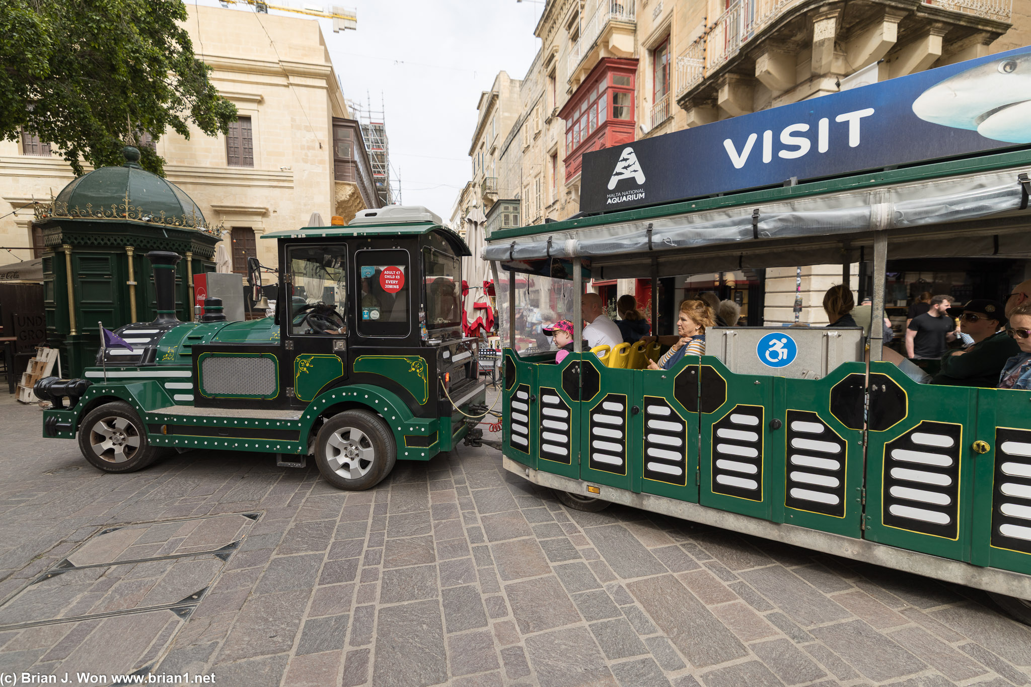 Tourist train.