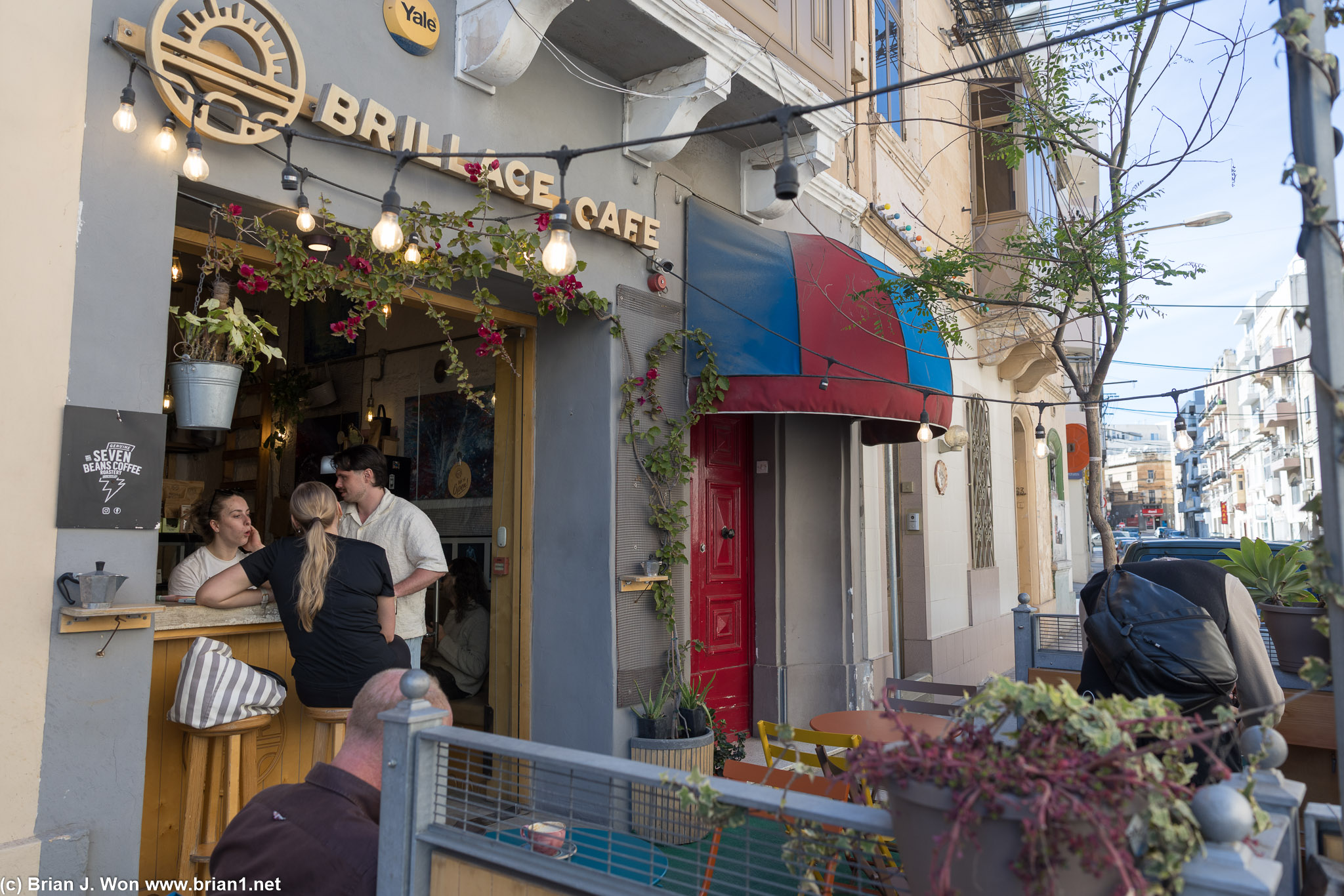 Brillace Cafe has more than one location.