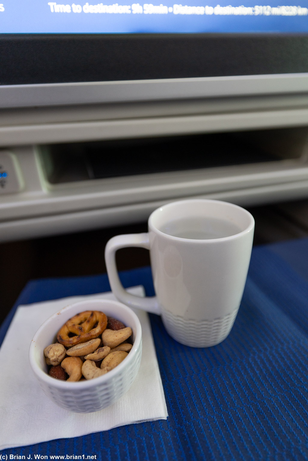 Warm nuts.