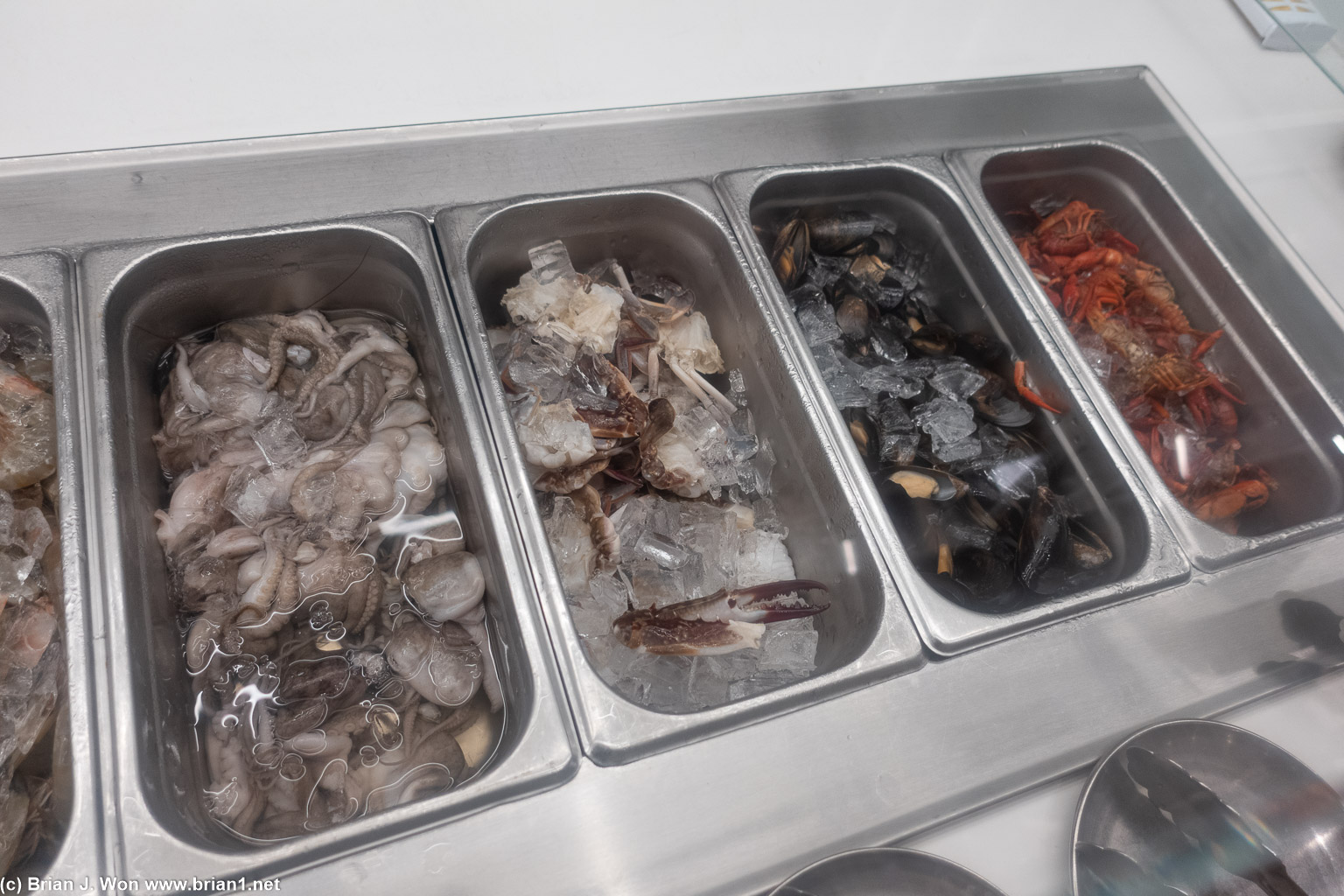 Seafood.