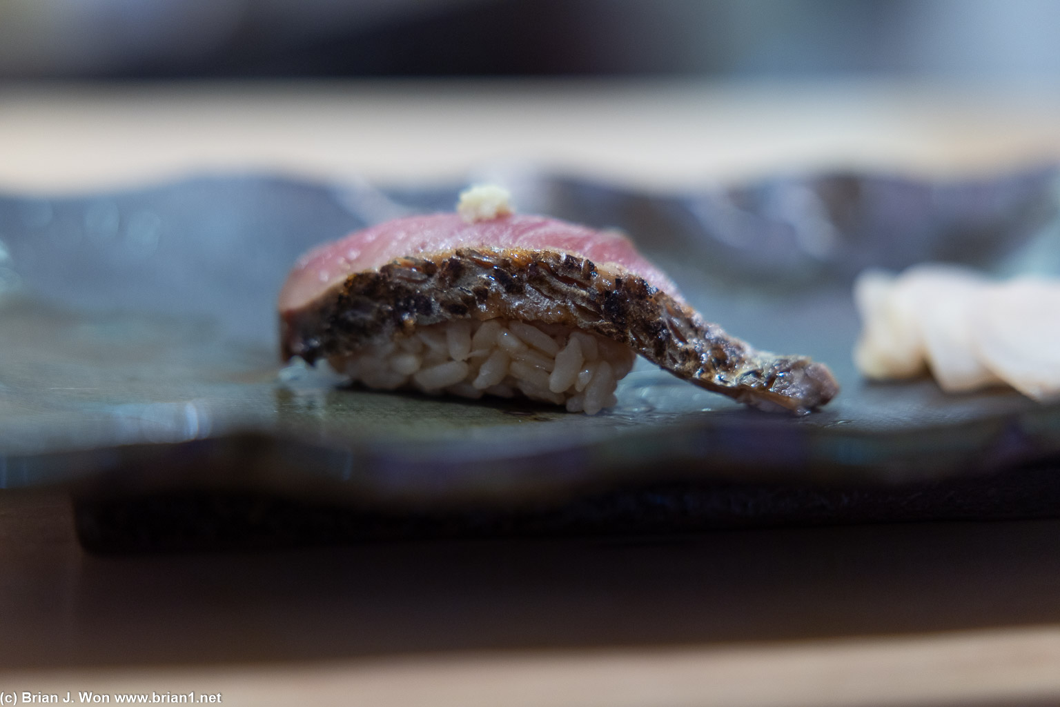 Katsuo (returning skipjack tuna, smoked).