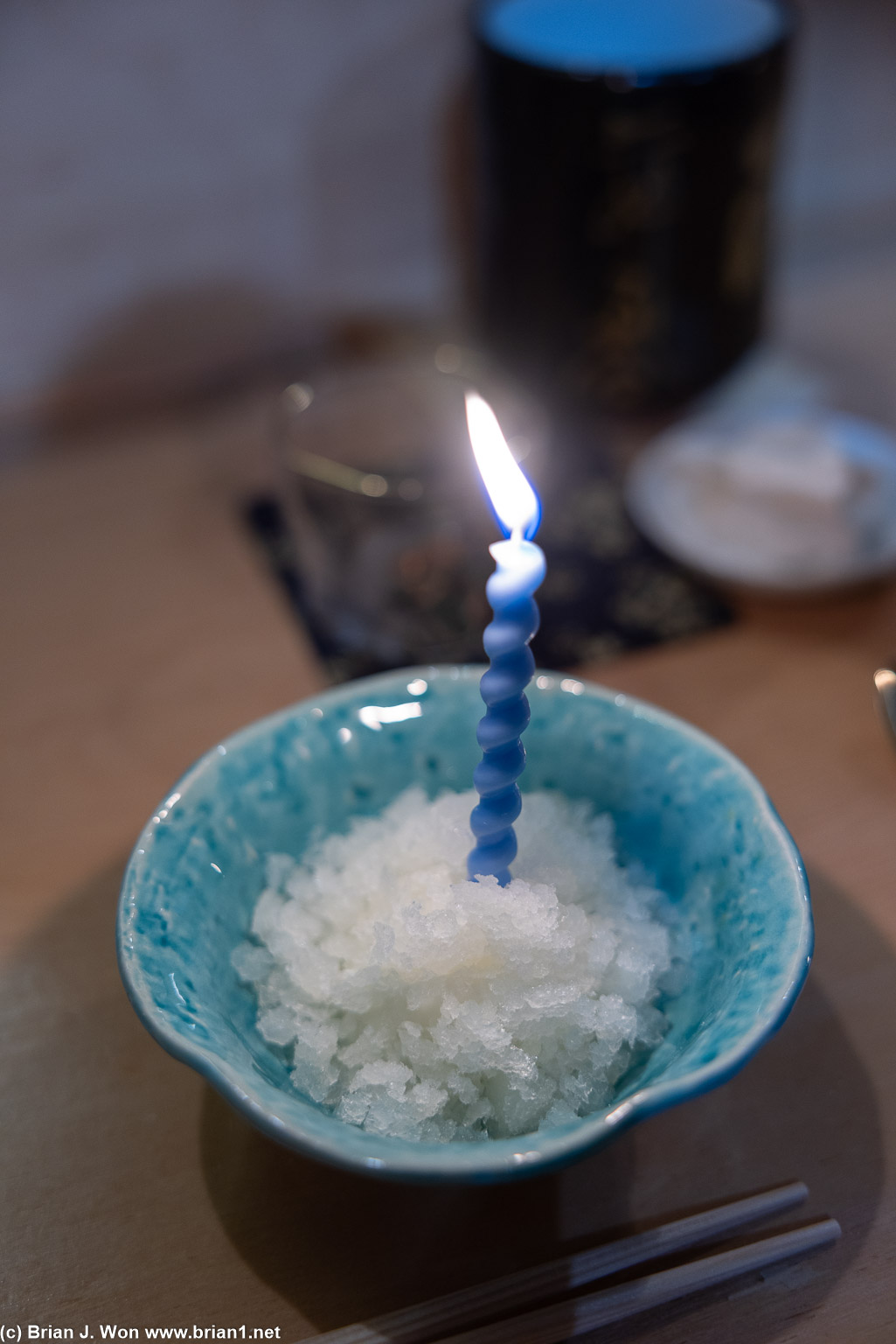 Yuzu ice, Strauss buttermilk.