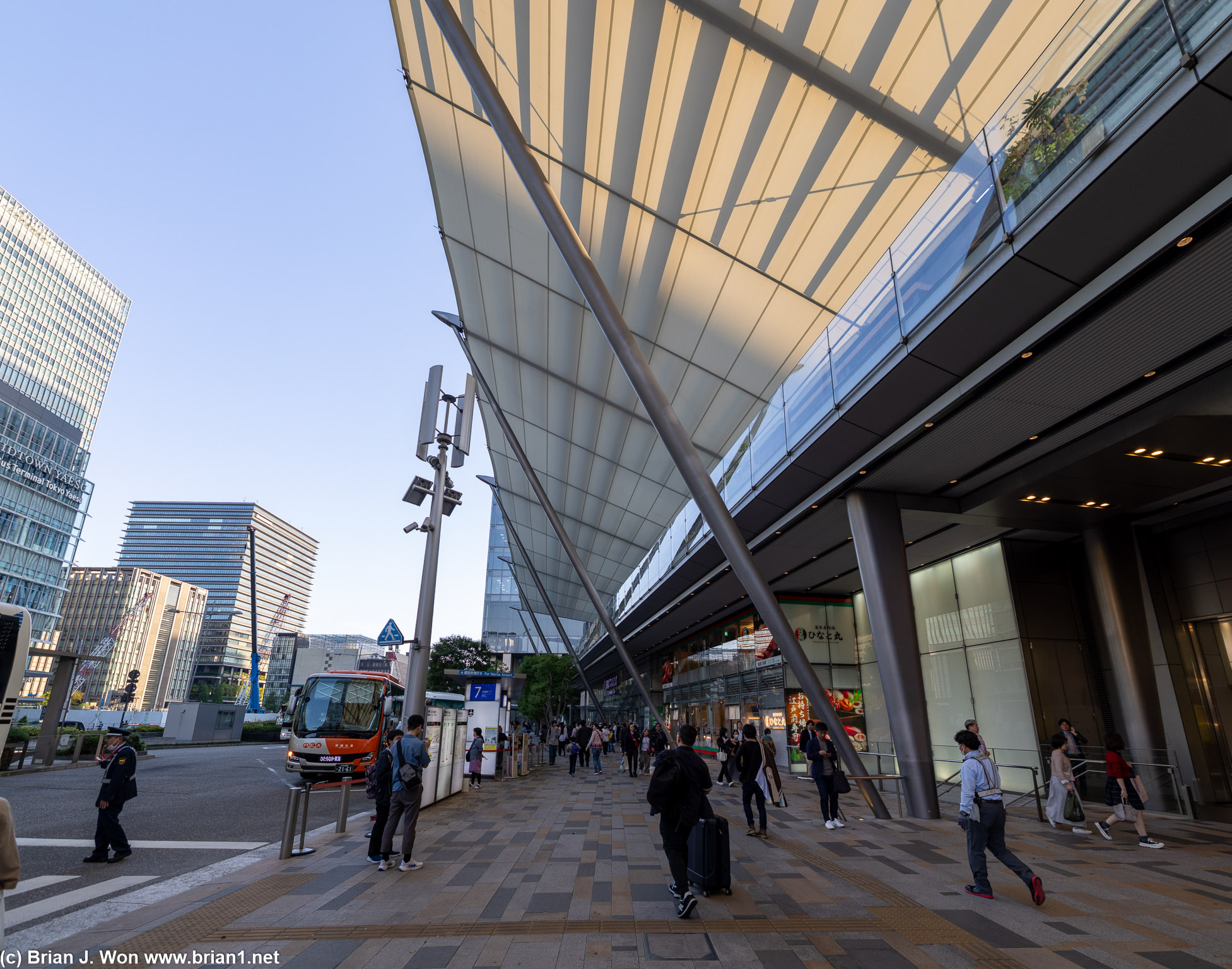 Arrived at Tokyo Station.