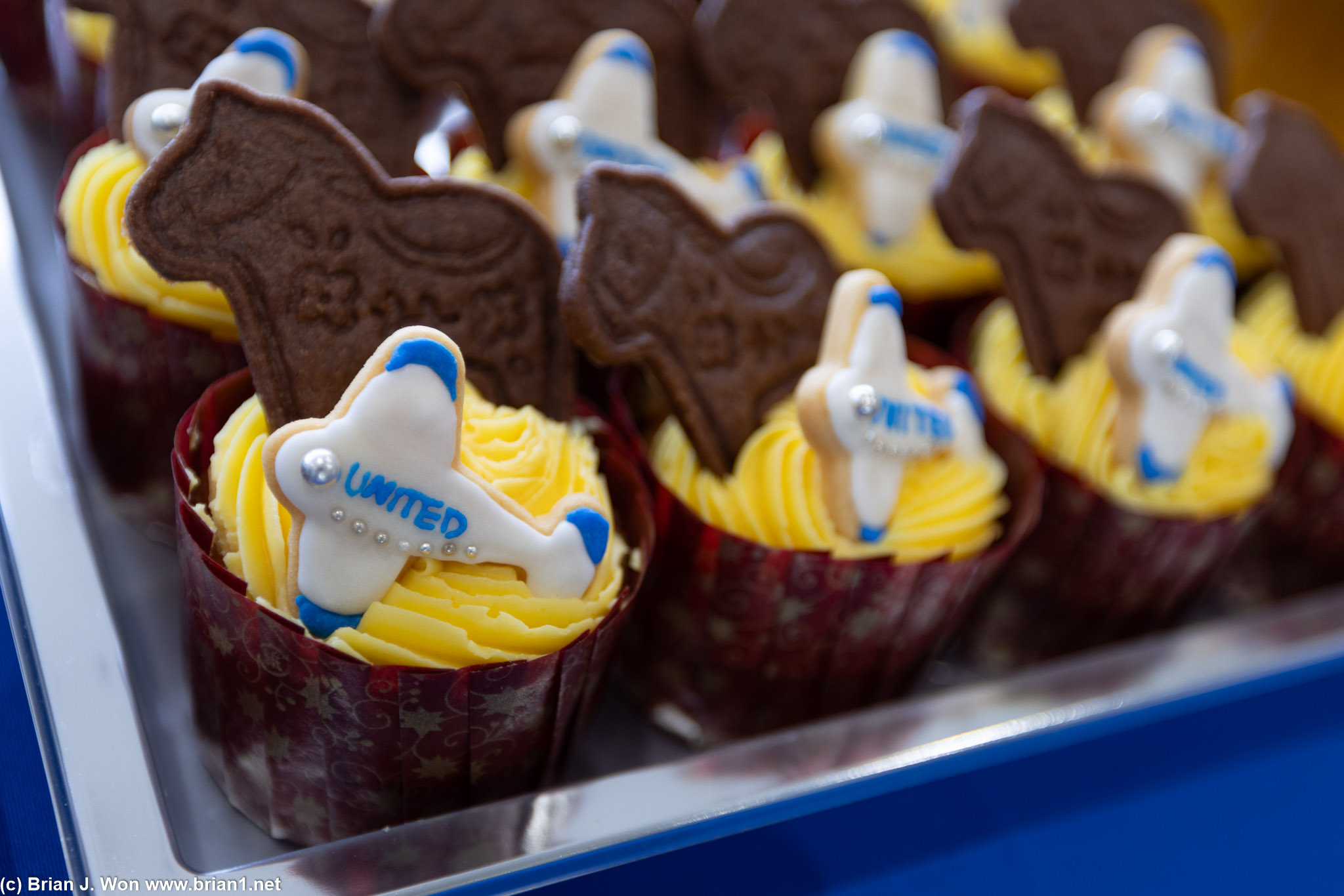 Themed cupcakes.