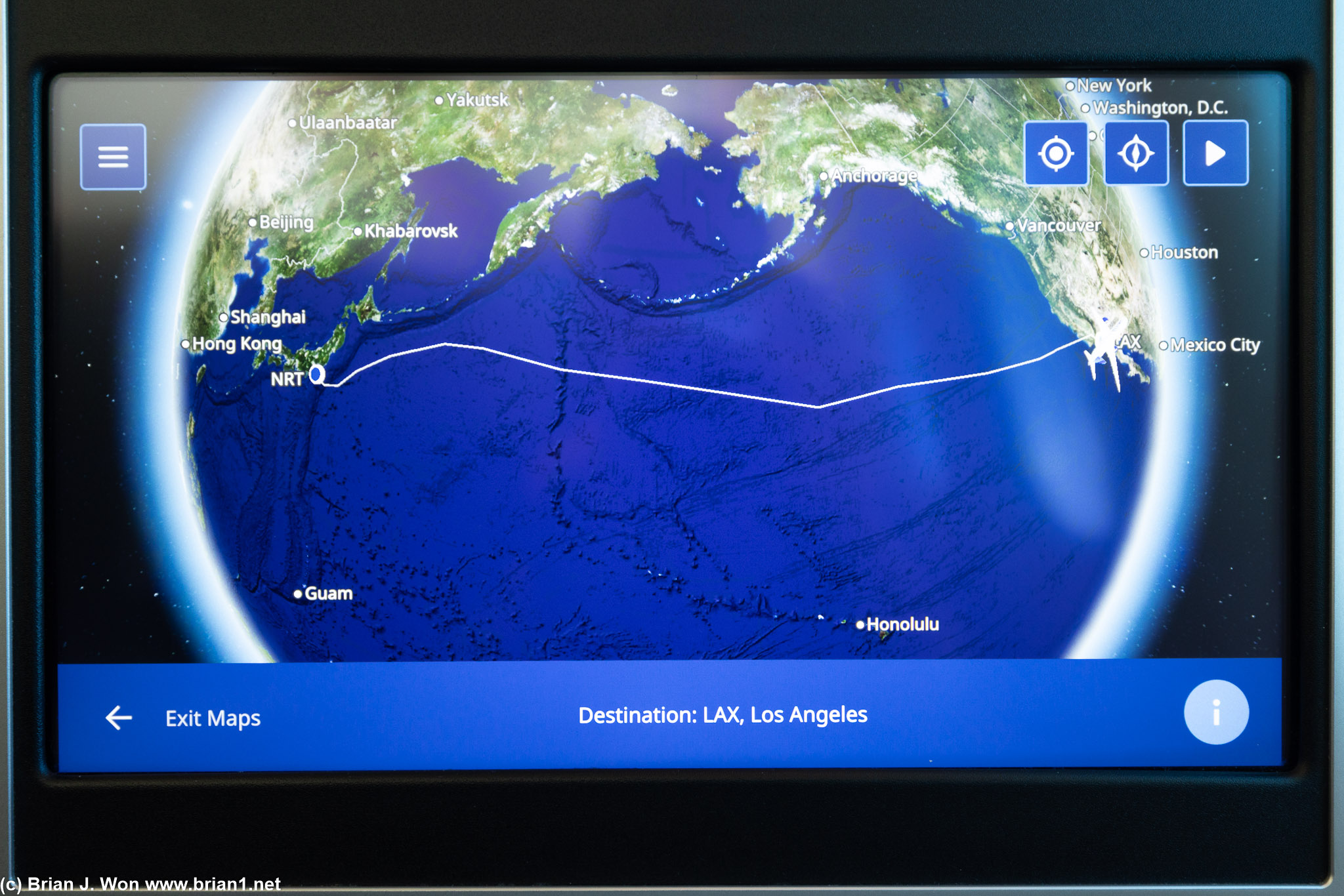9hr 21min flight time (actual), 5,467 miles (actual), 5,620 miles (Flightaware), 5,451 miles (great circle).