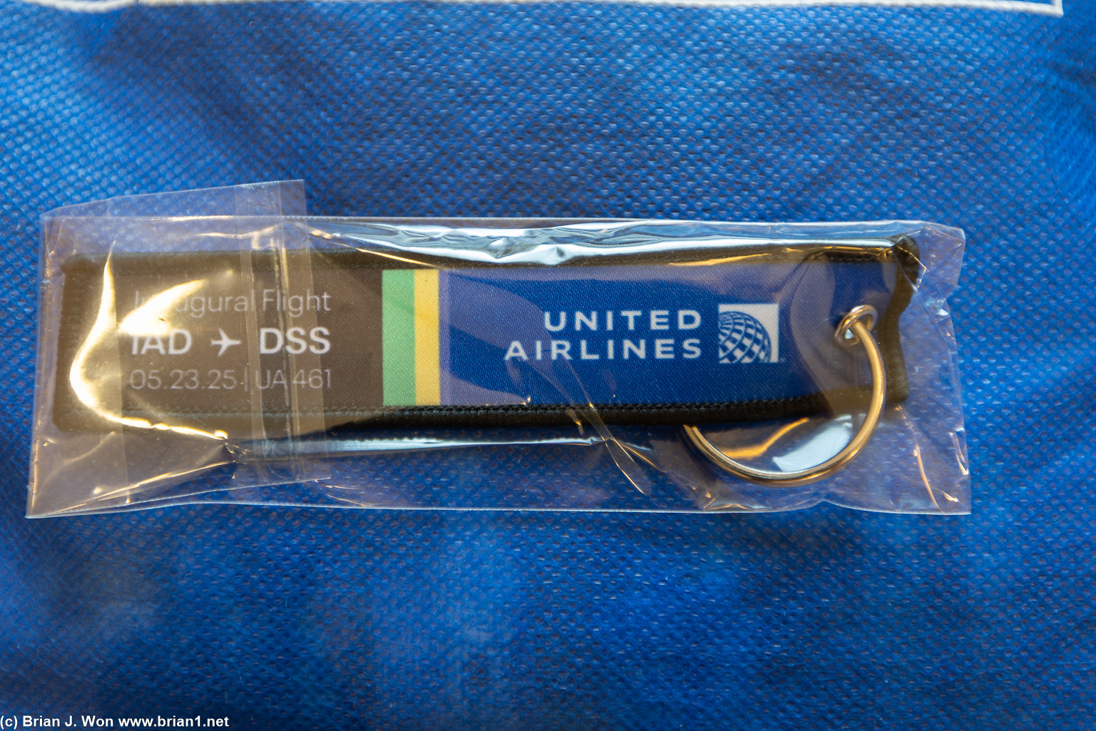 Inaugural IAD-DSS keychain.