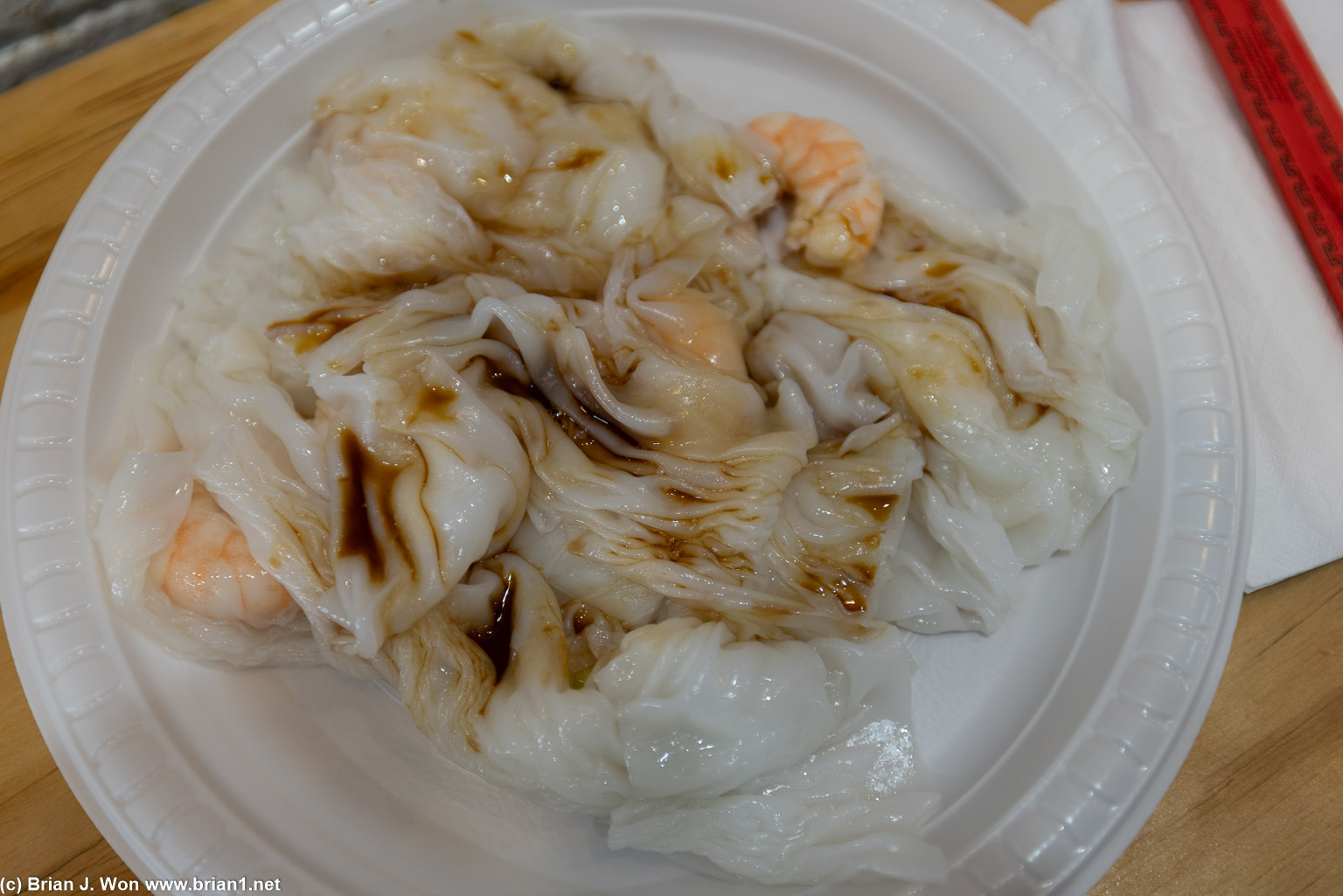 Har cheung fun is excellent.