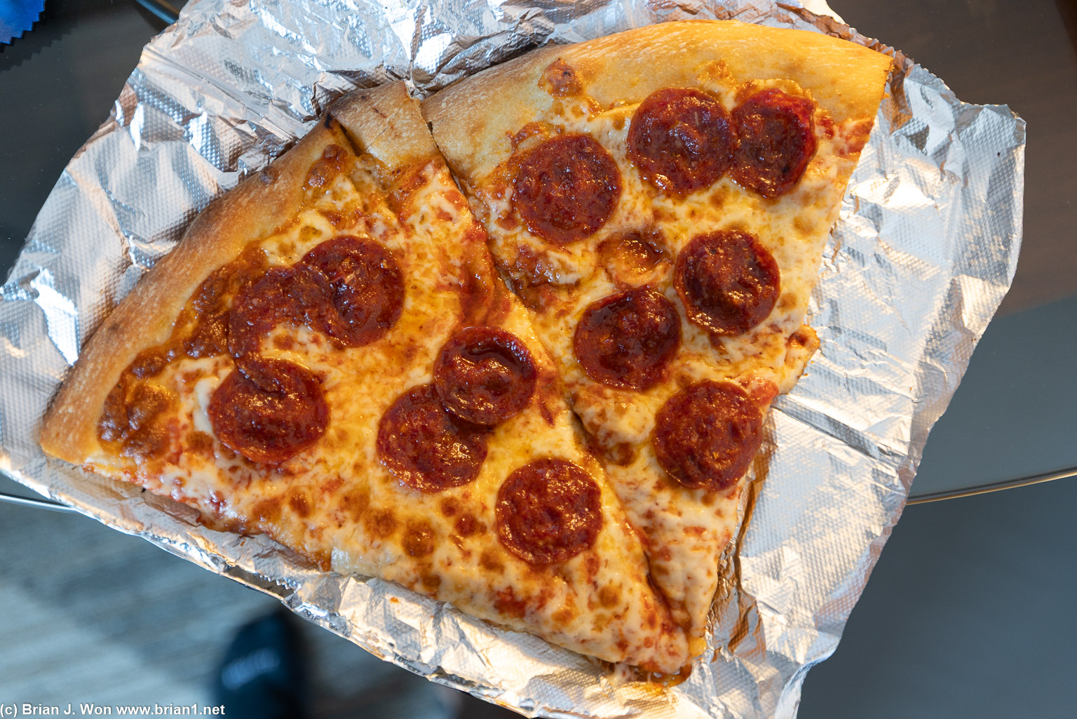 $1.50 Fresh Pizza is actually $2.00 for pepperoni, but they are cheap and legit.