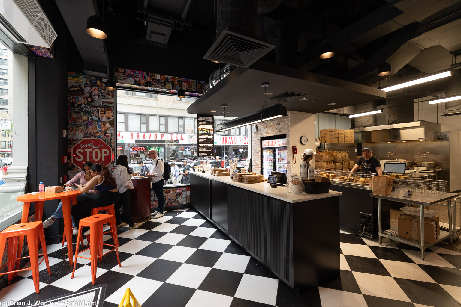 Pop Up Bagels near Penn Station.