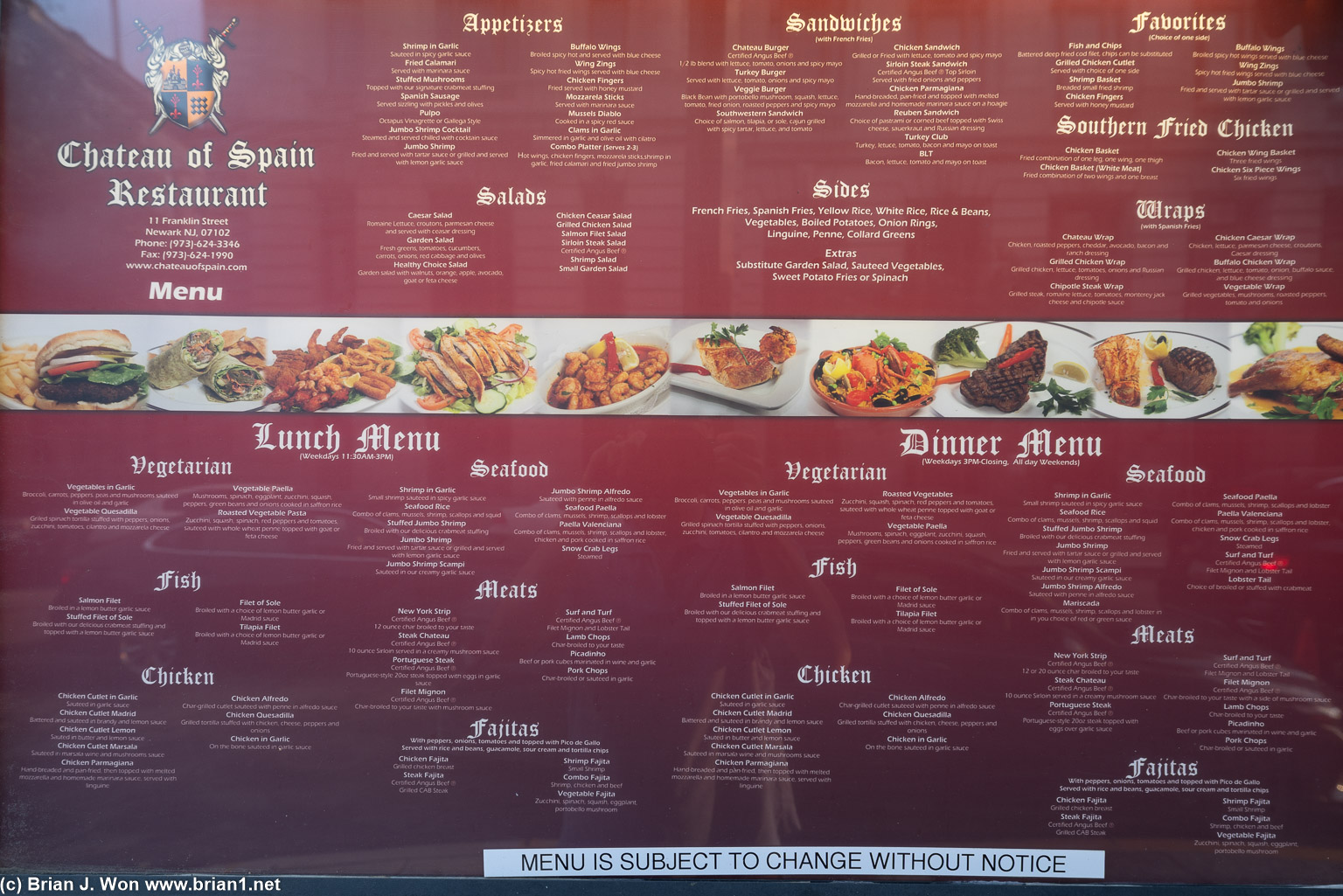 Menu.