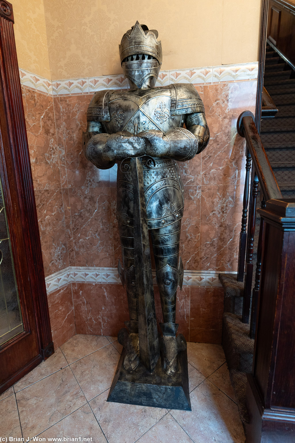 Suits of armor inside?