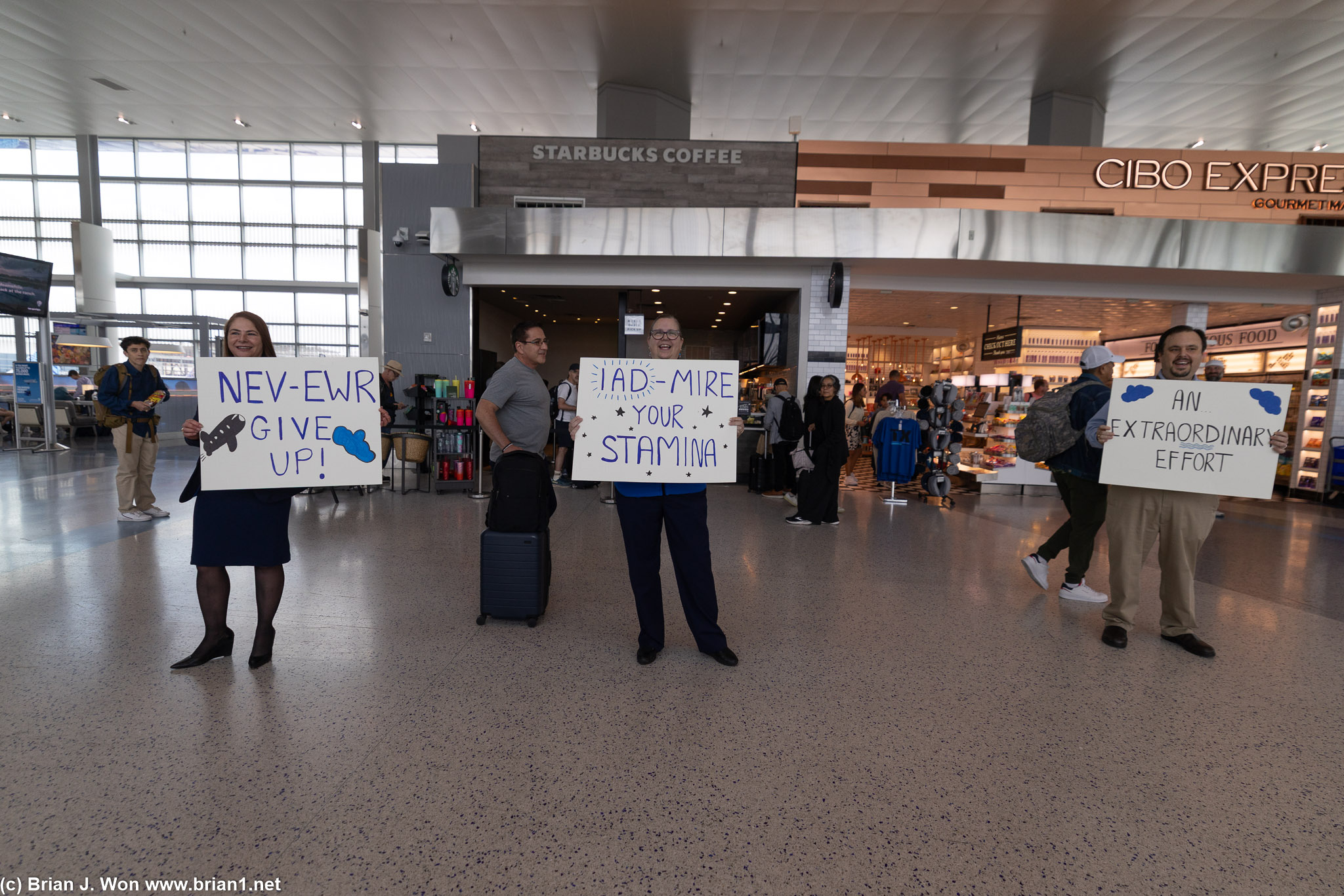 Amazing welcome from the premium services team in Houston.