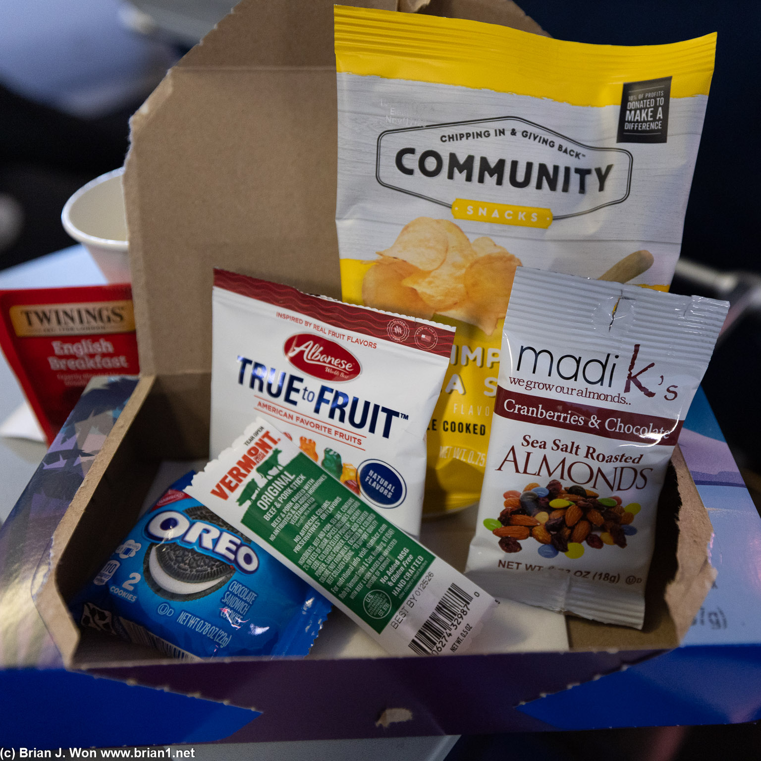 Snack box #2. Body probably entirely made of preservatives and sodium at this point.