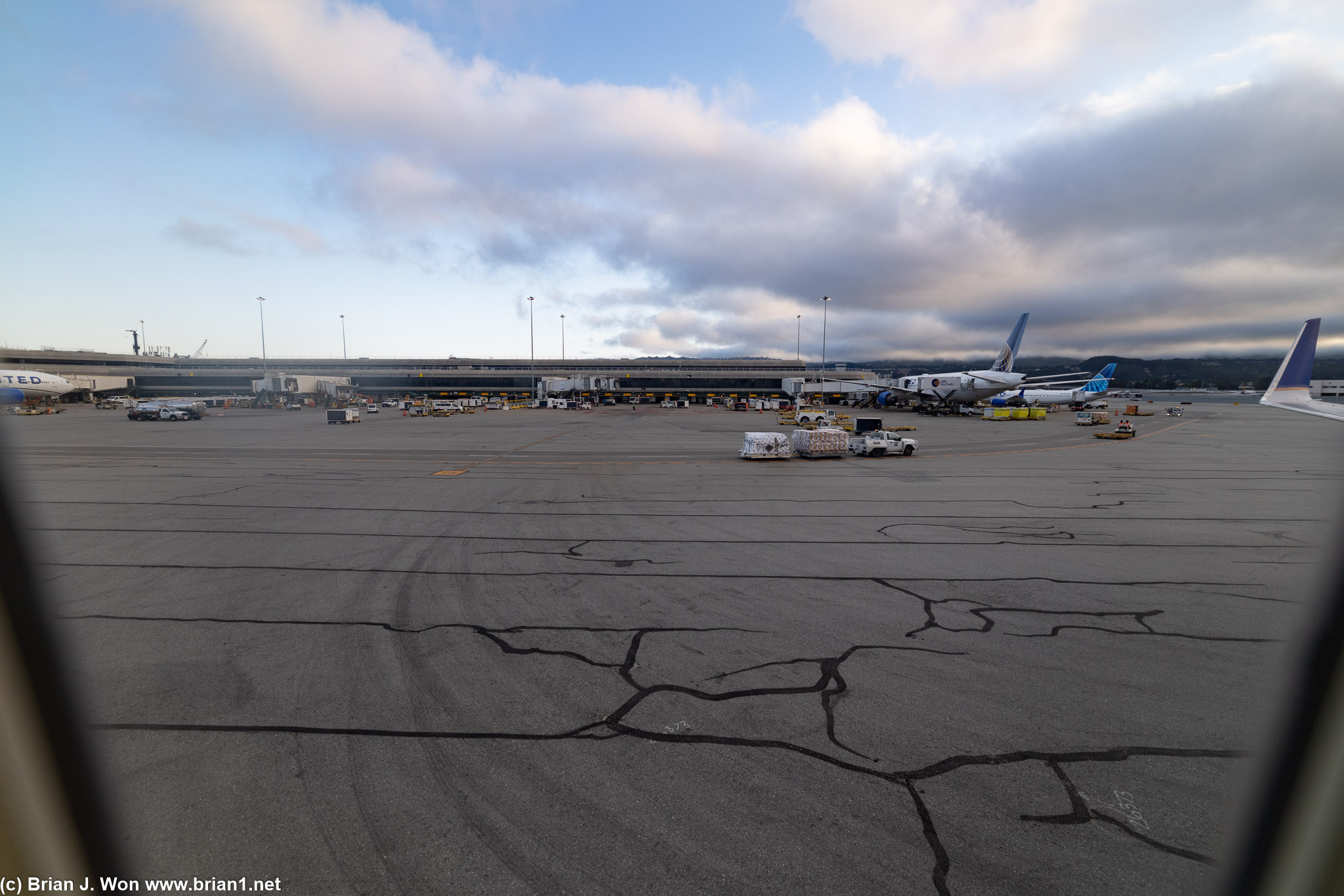 Arrived at SFO.