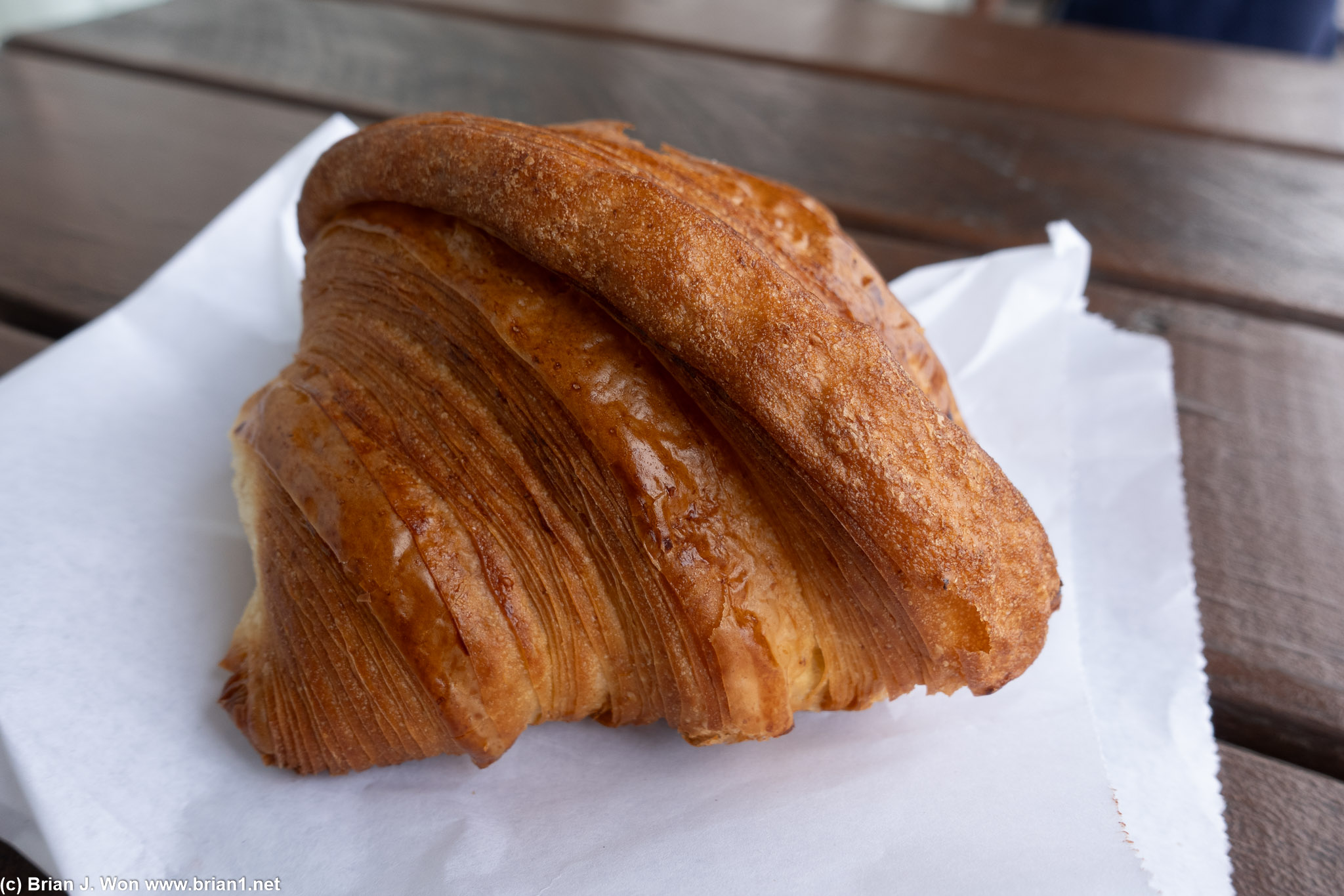 Croissant was meh.