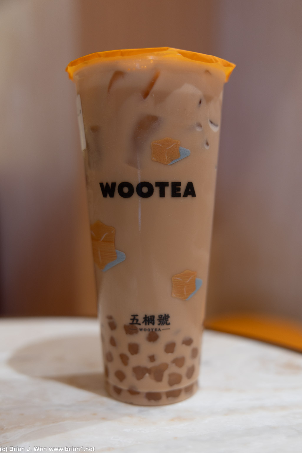 Classic milk tea was very good.