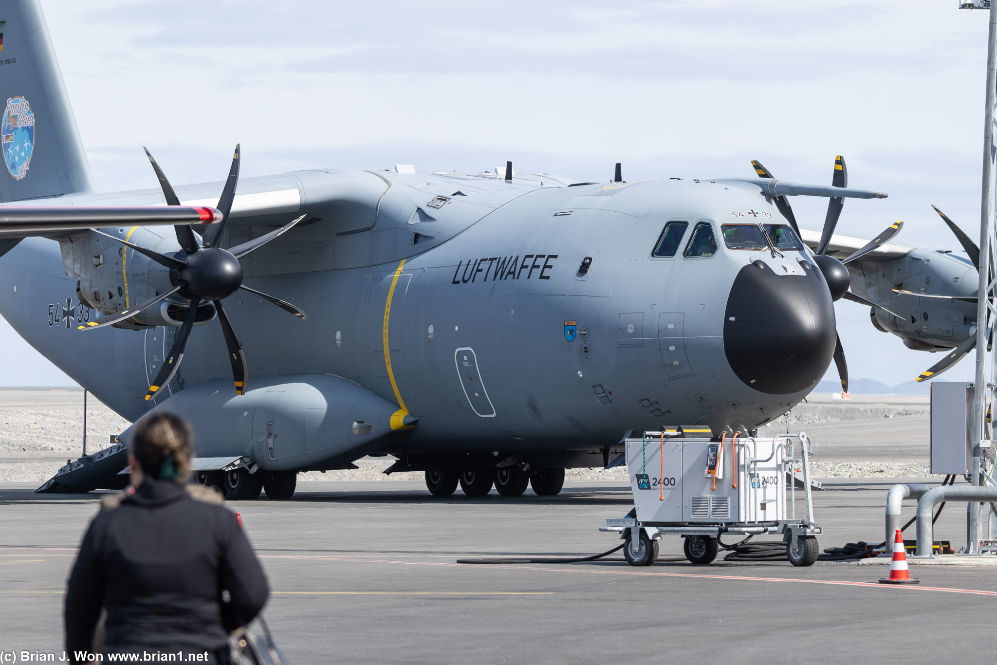 Special Pacific Skies 2024 livery on this A400M.