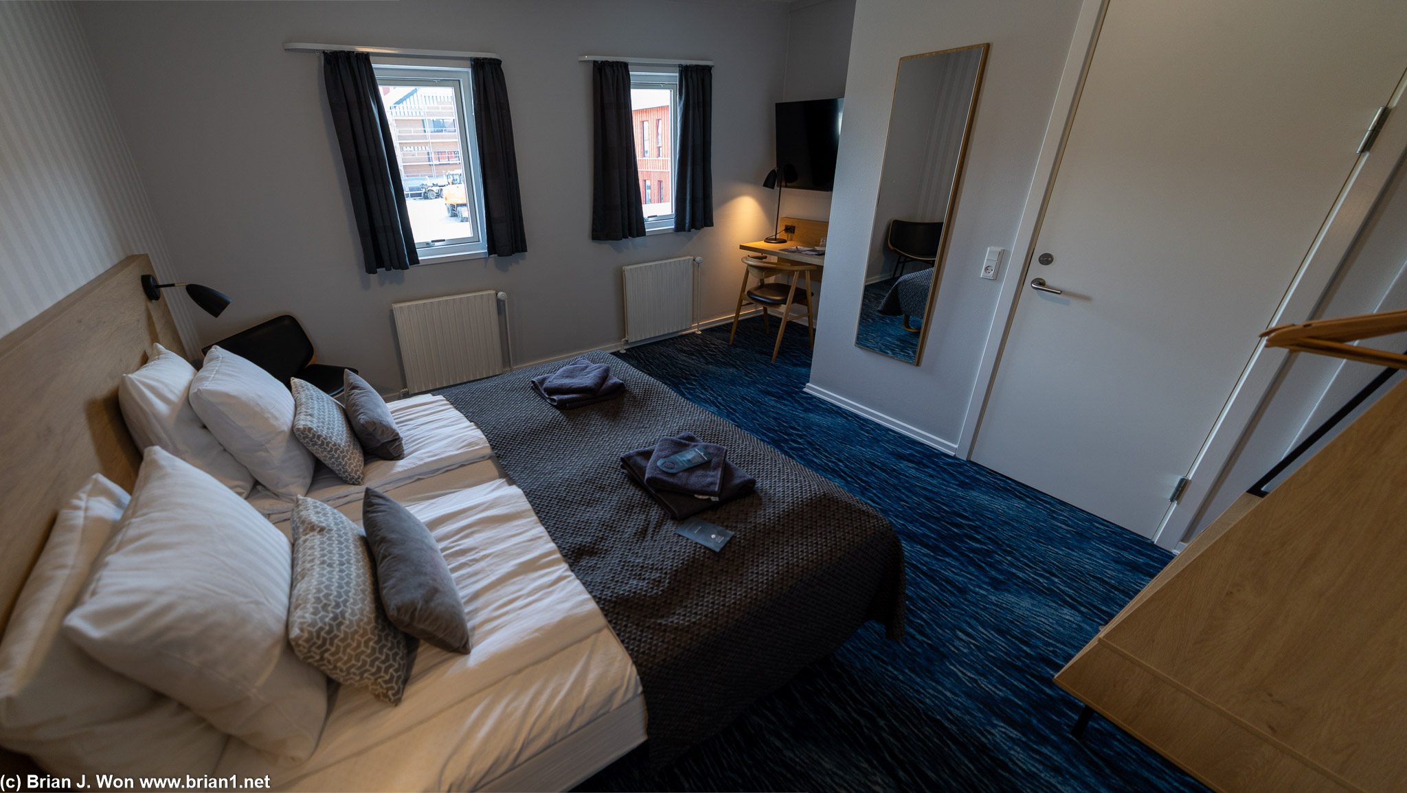 Hotel Soma in Sisimiut is much nicer than any other hotel on the trip so far.