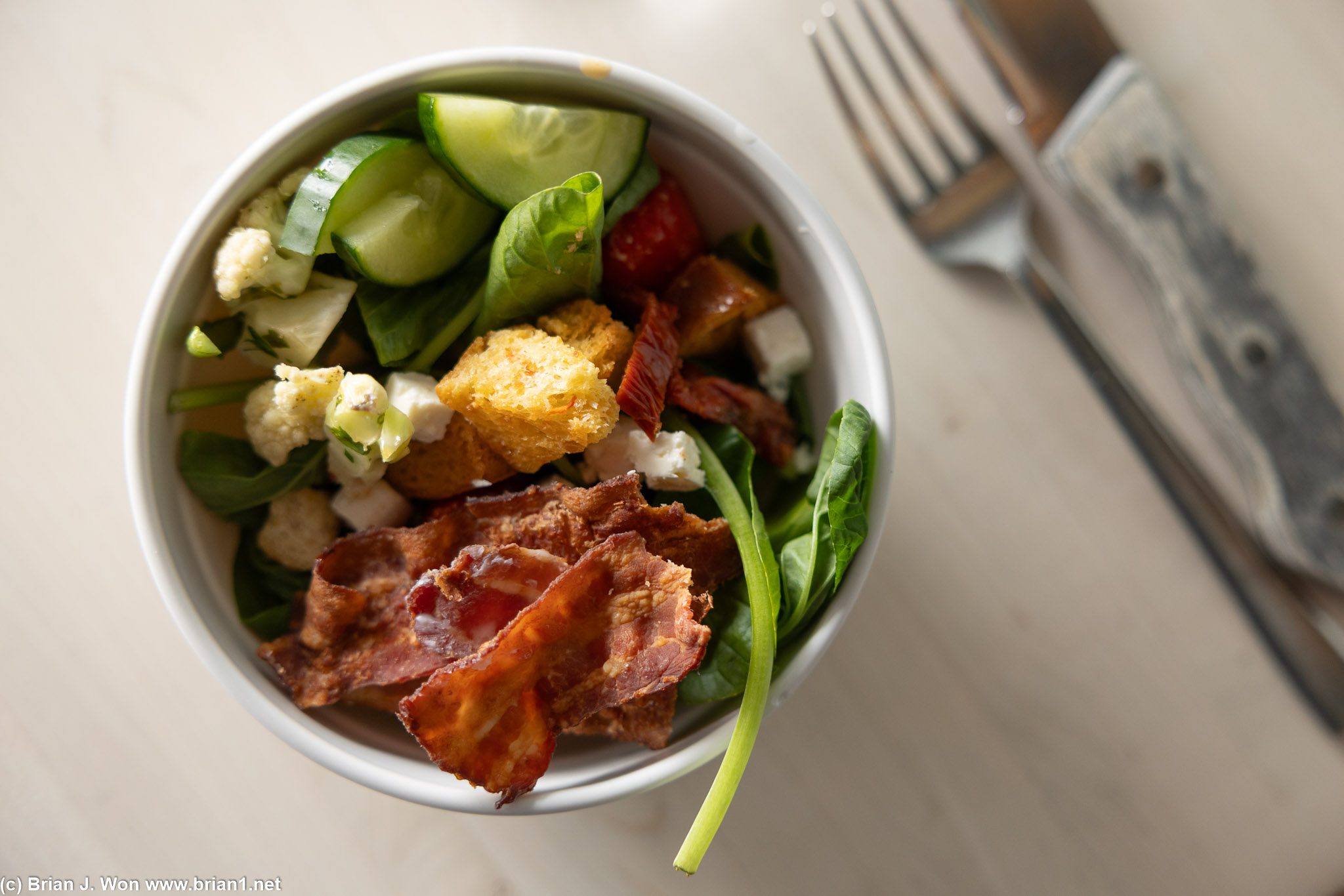 Salad bar.