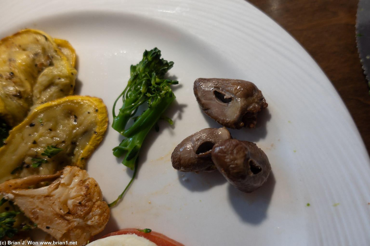 Chicken hearts still meh.