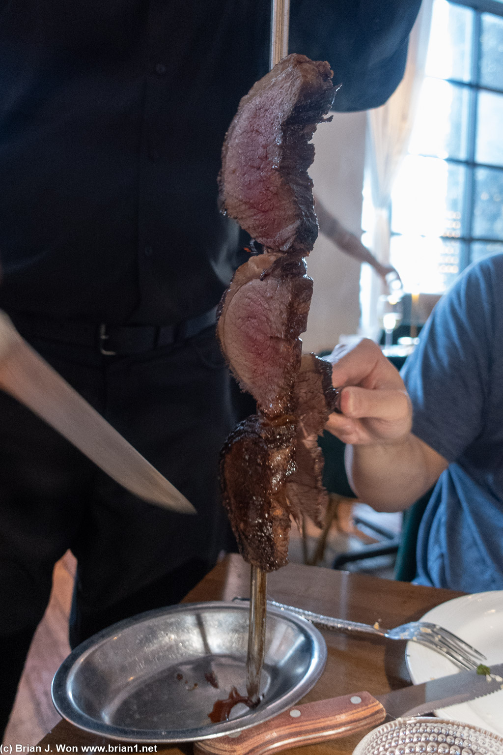 Picanha. Not as good as Fogo or M Grill.