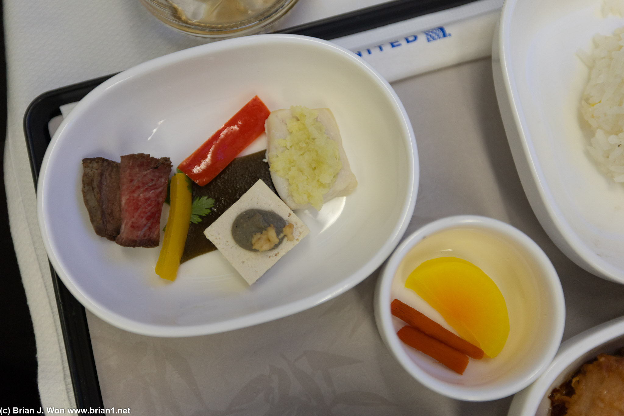 Japanese meal.