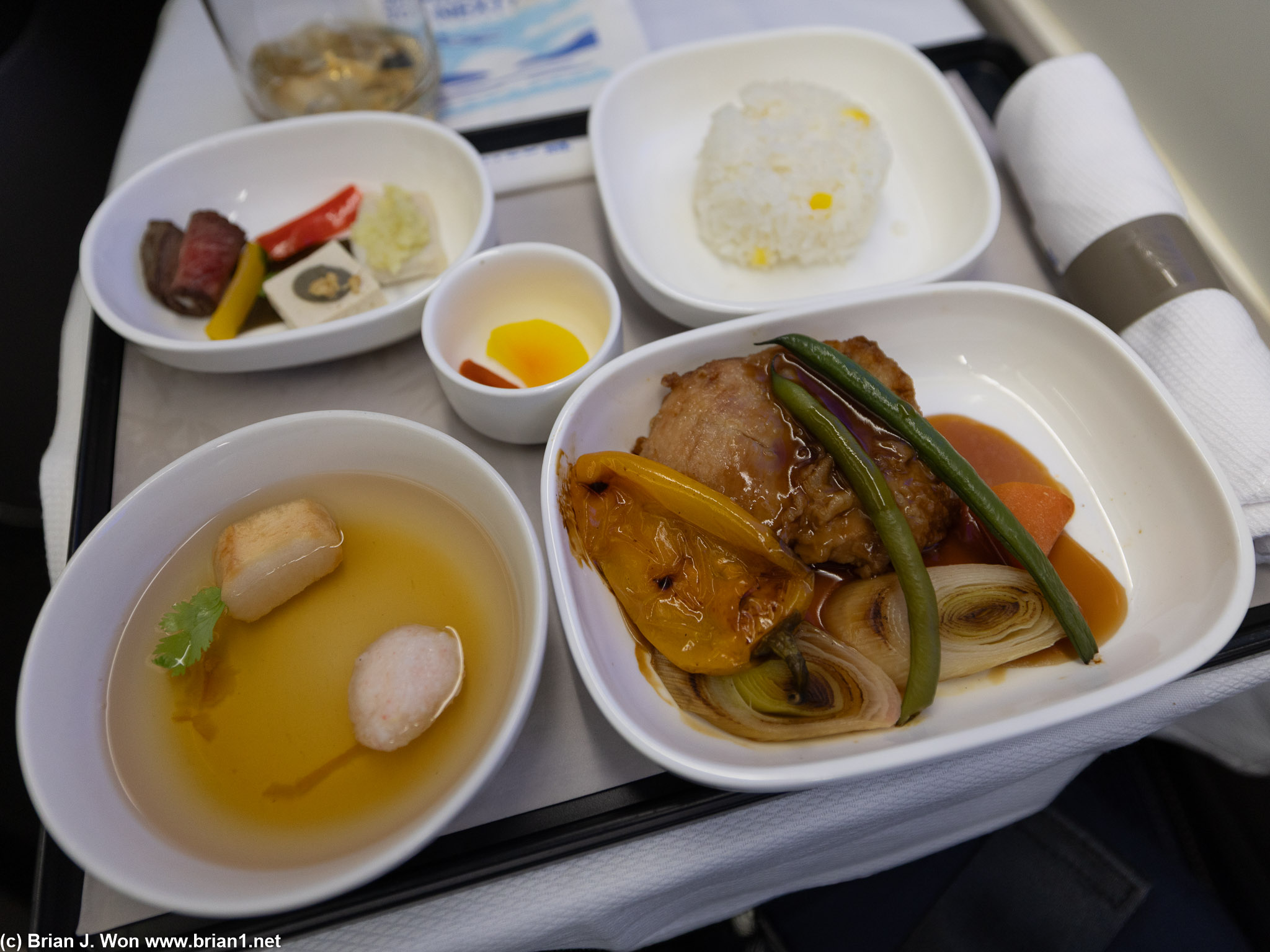 Japanese meal.