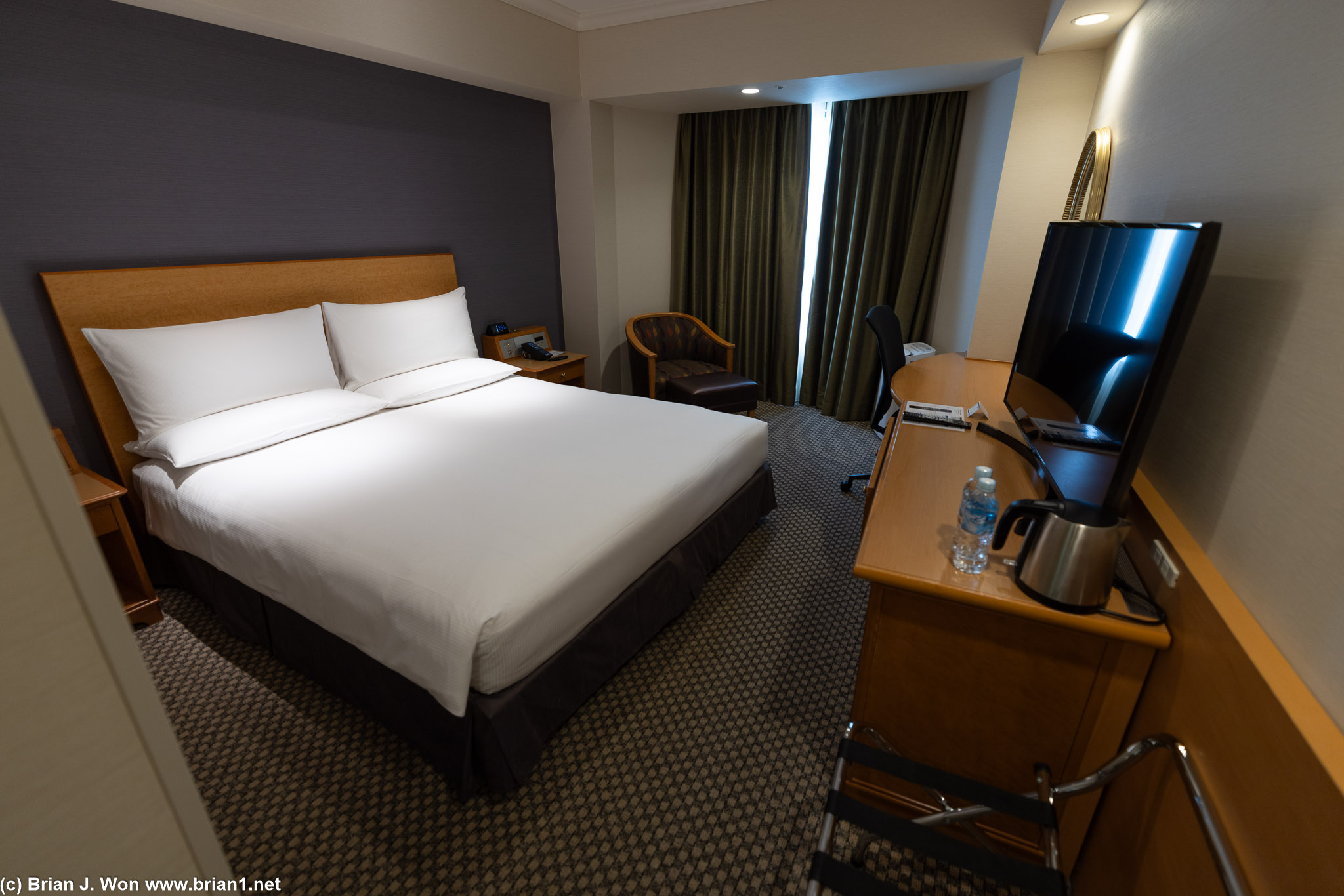 Rooms are reasonably sized.