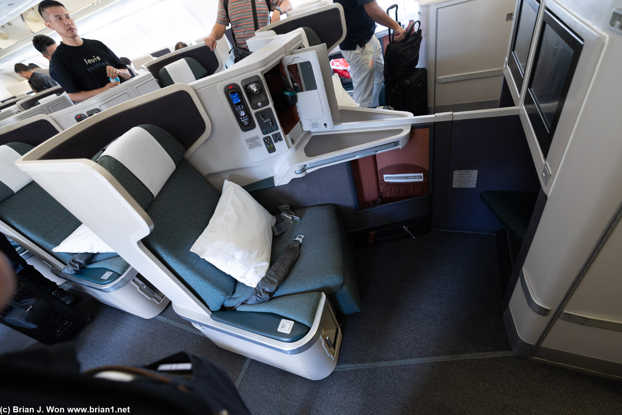 Middle seats.