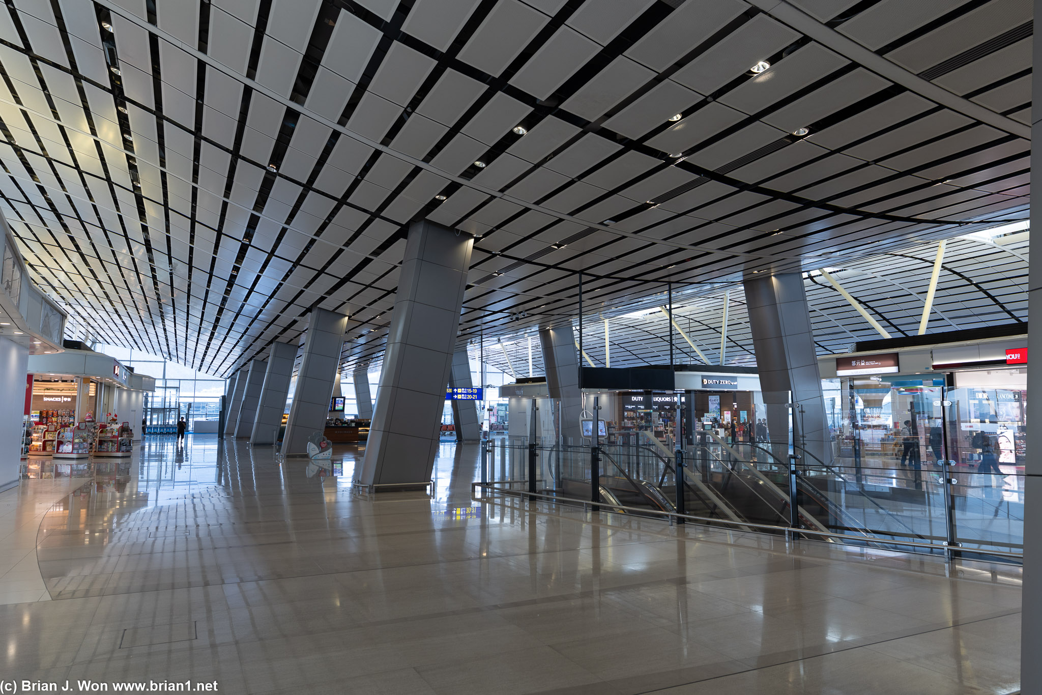 Terminal 1 Satellite Concourse.