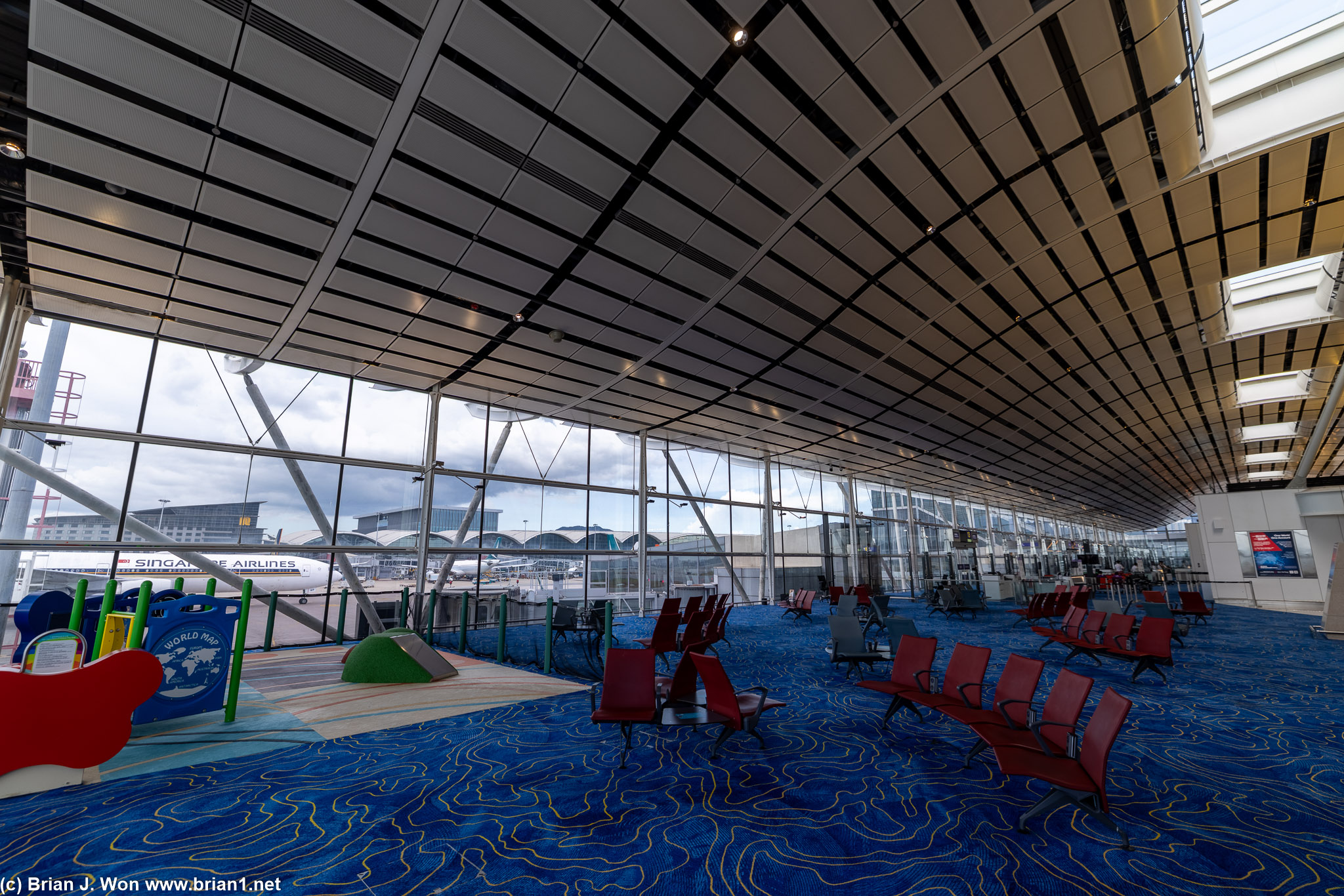 Terminal 1 Satellite Concourse.