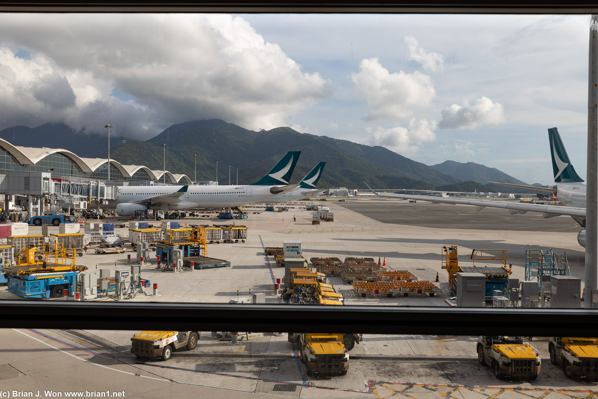 View from The Long Bar.