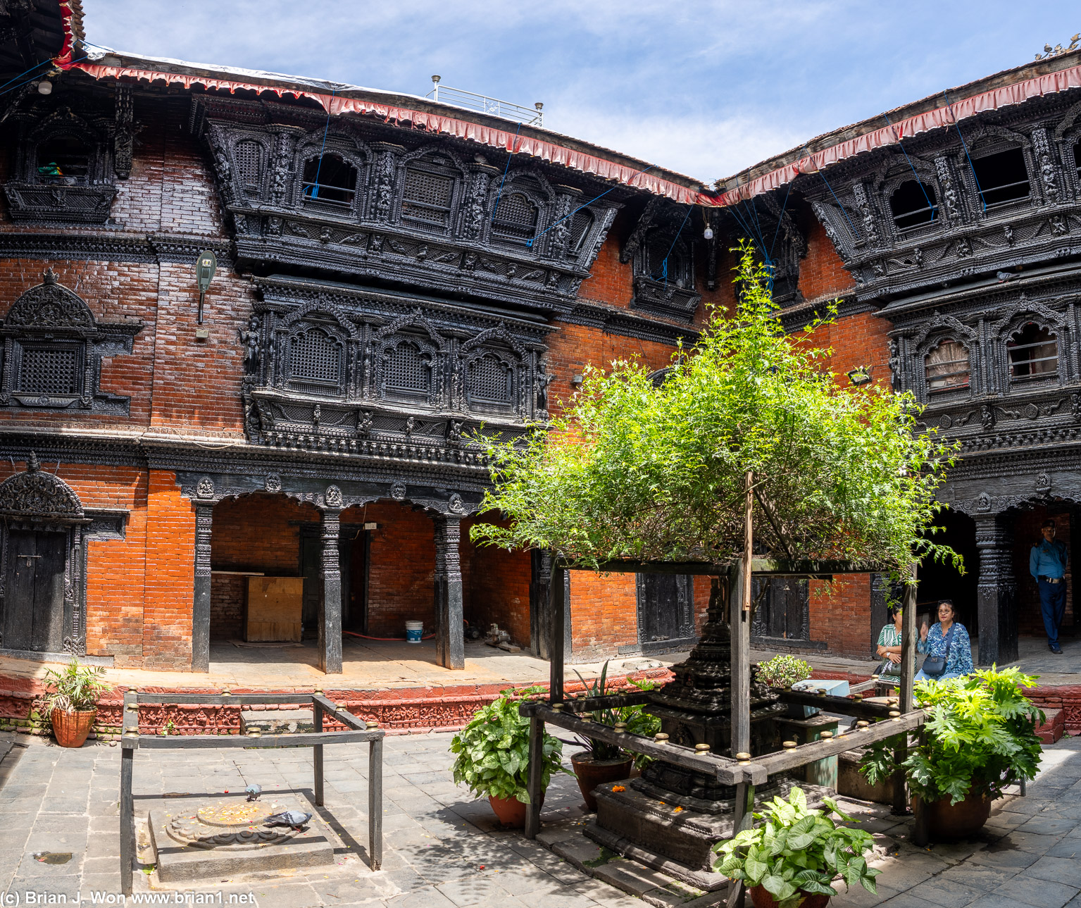 Kumari Ghar, palace of the living goddess Kumari.