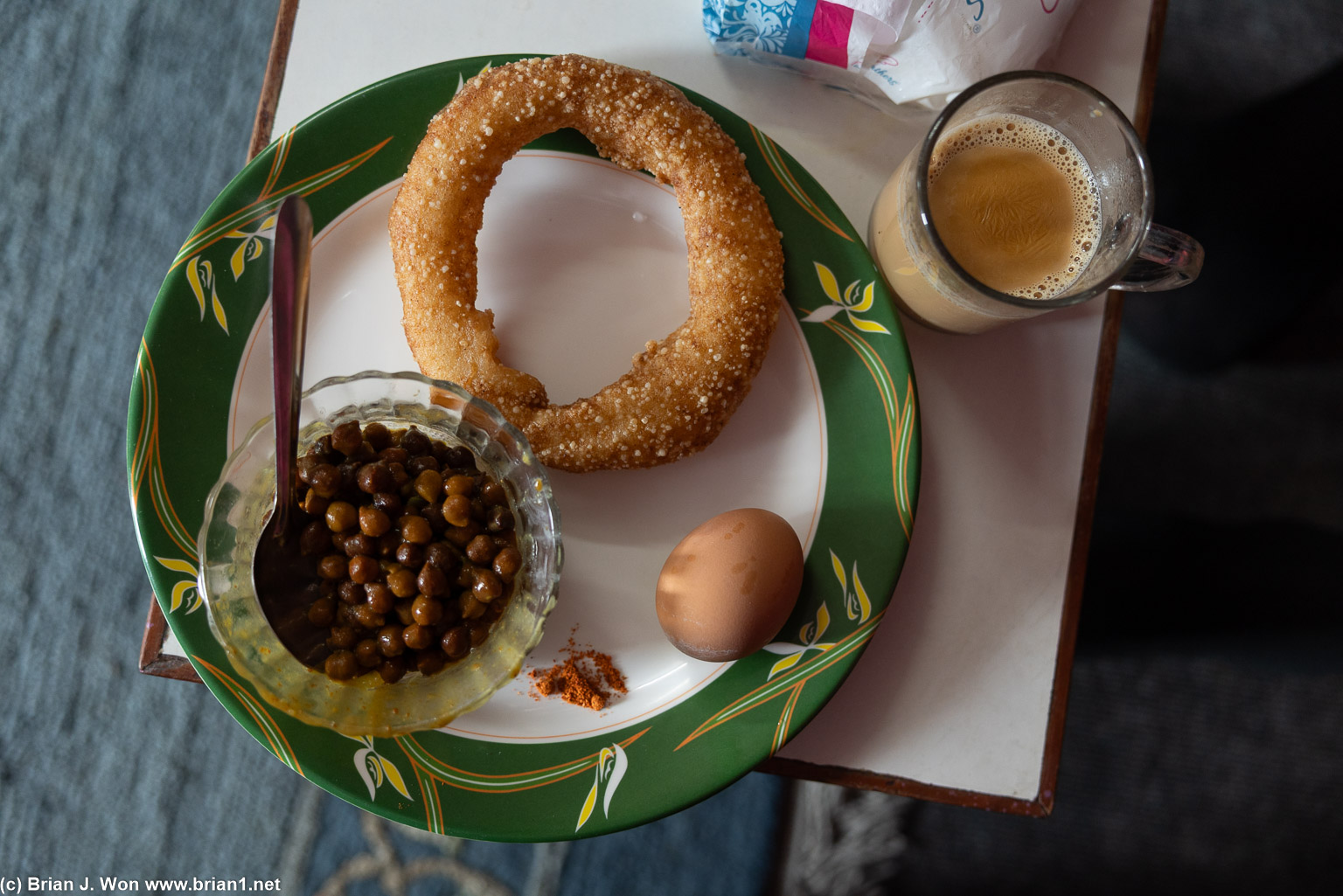 Traditional pre-wedding food.