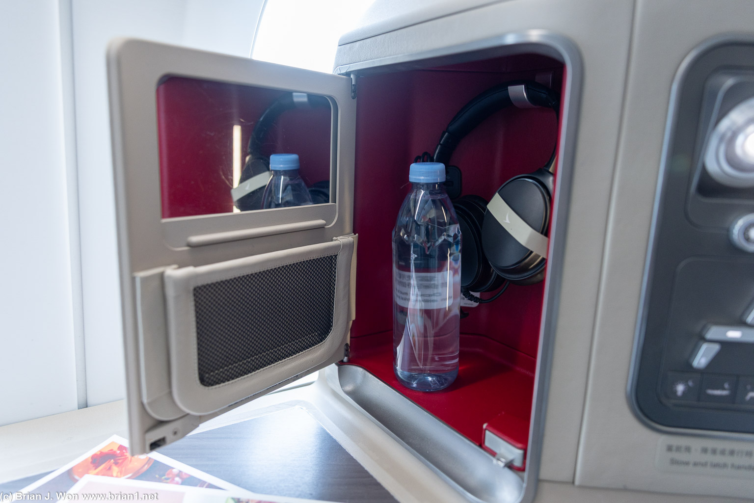 Cathay Pacific A350-900 business class.