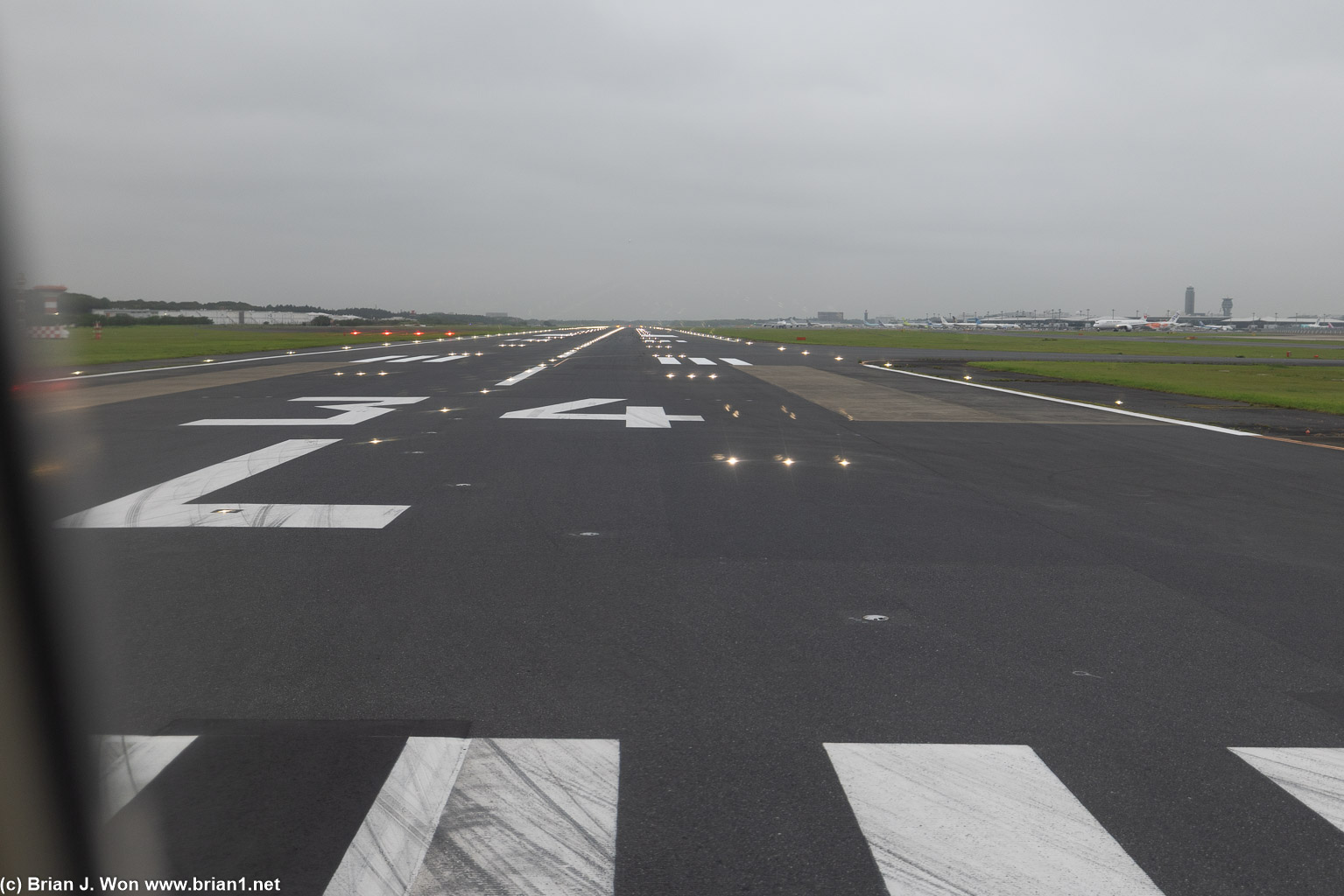 Runway 24L for departure.