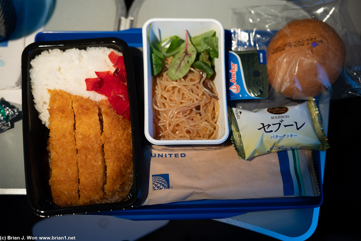 Chicken katsu in economy.