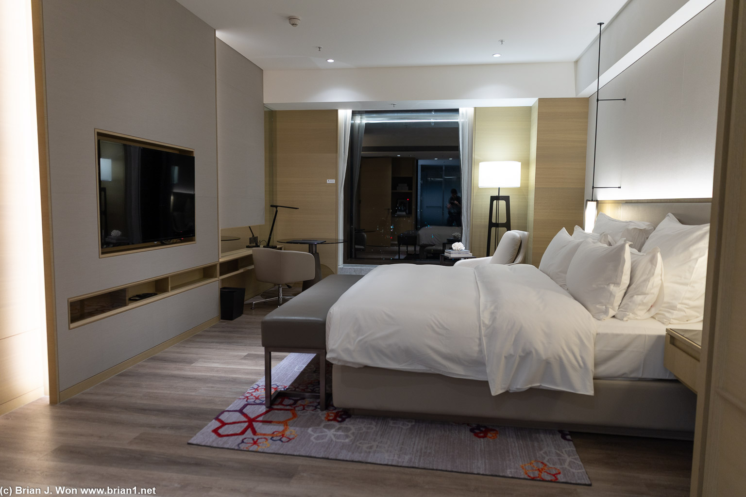 Upgraded at the Marriott Kaohsiung.