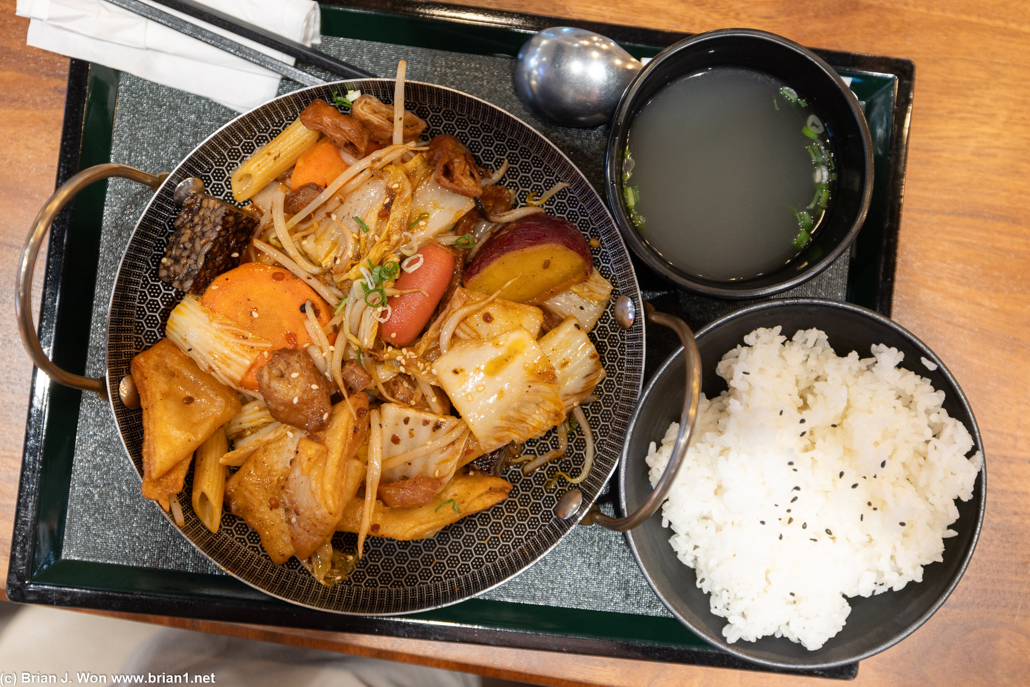 Pork intestine dry pot. Decent enough.