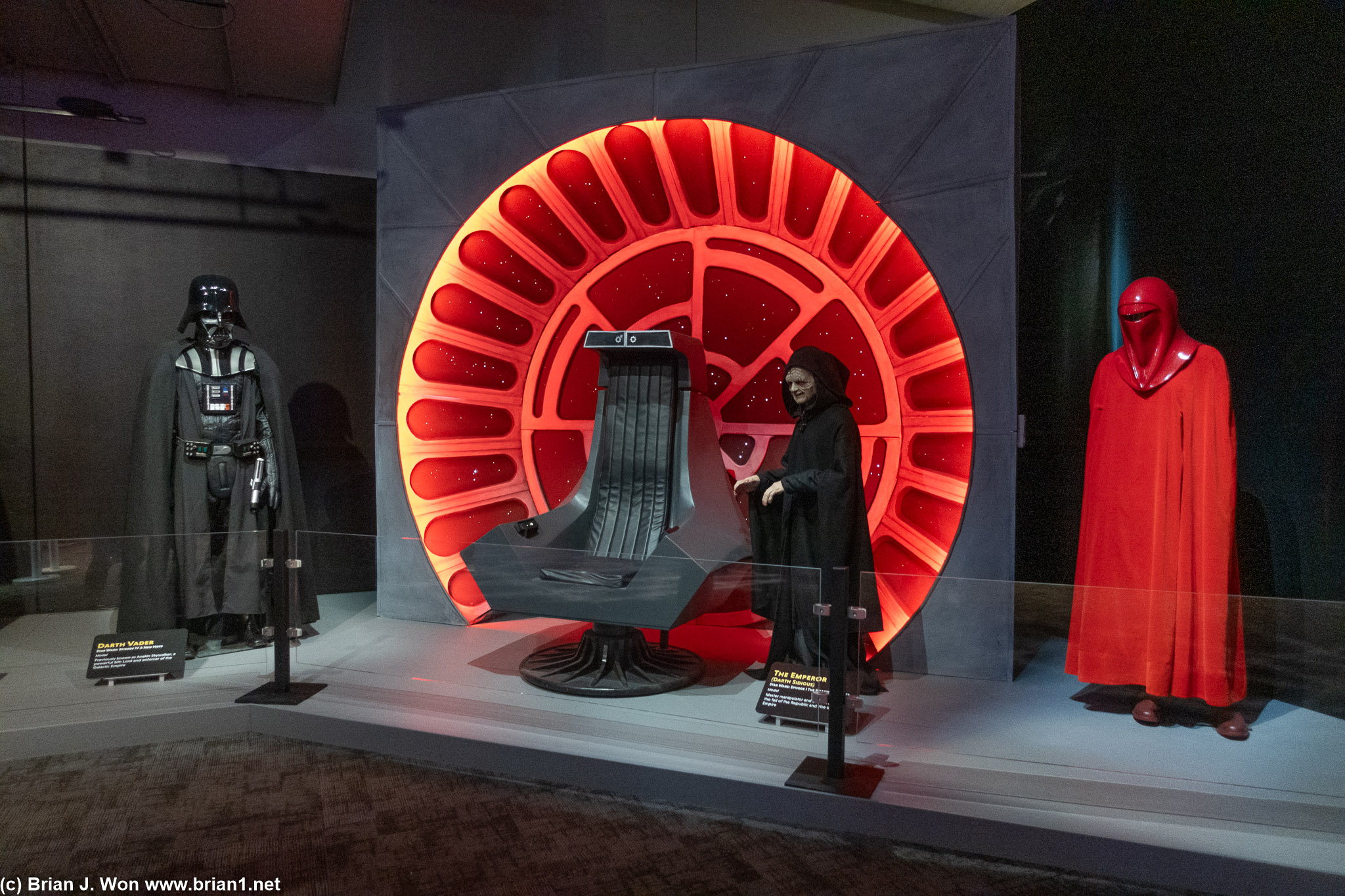 Star Wars fan exhibit at COSI.