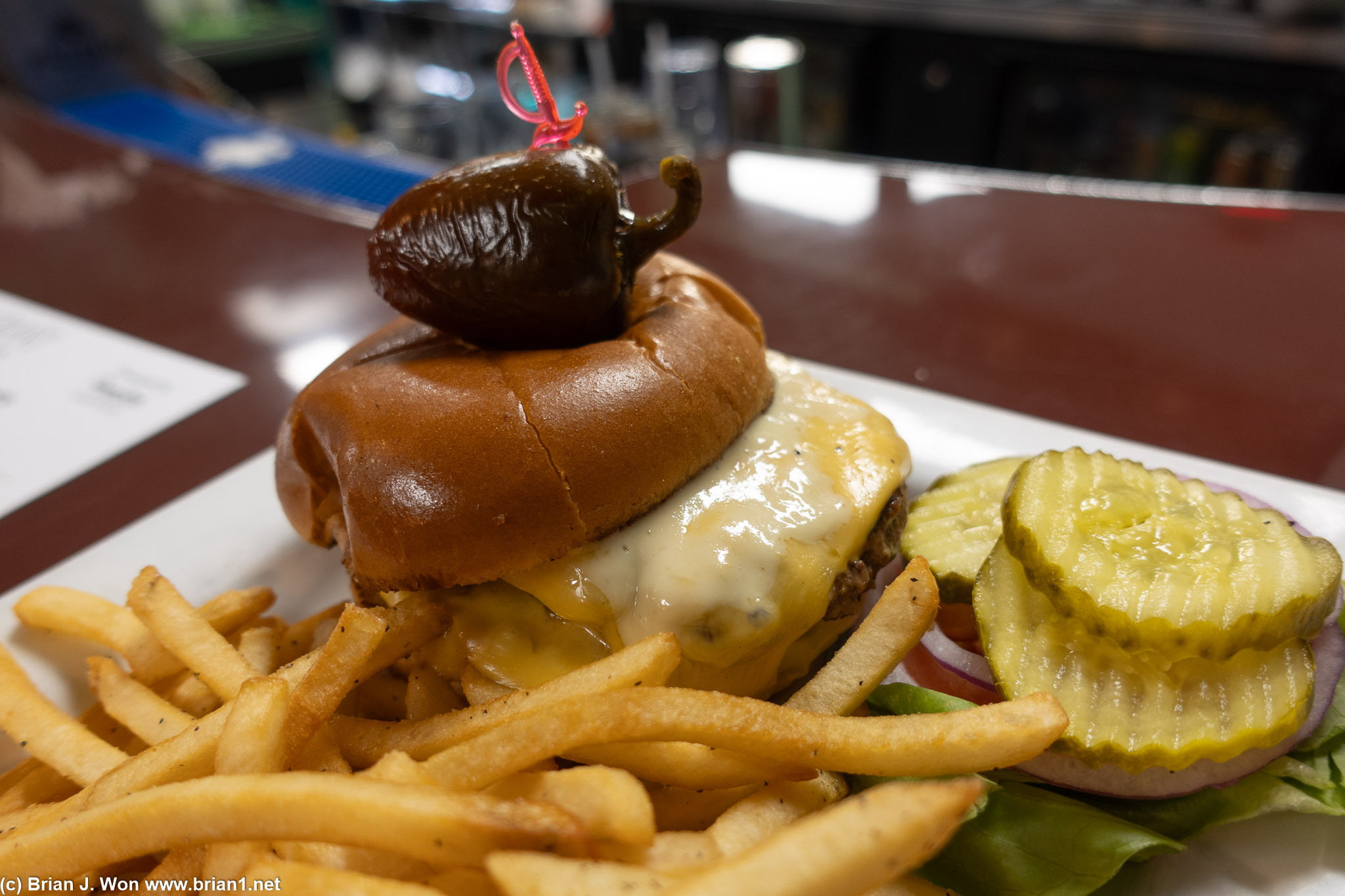 Burger was... fine?
